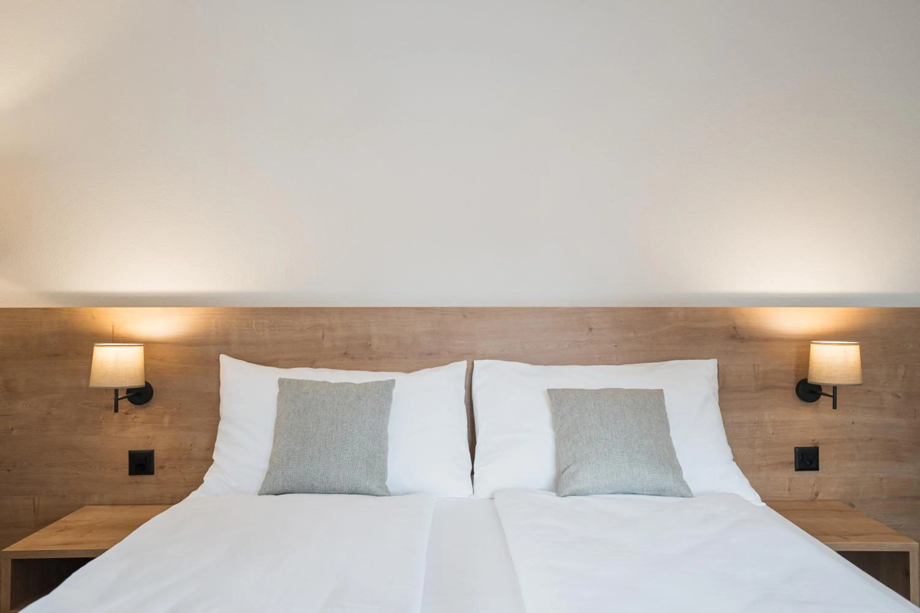 Bed in Hotel Brocco & Posta