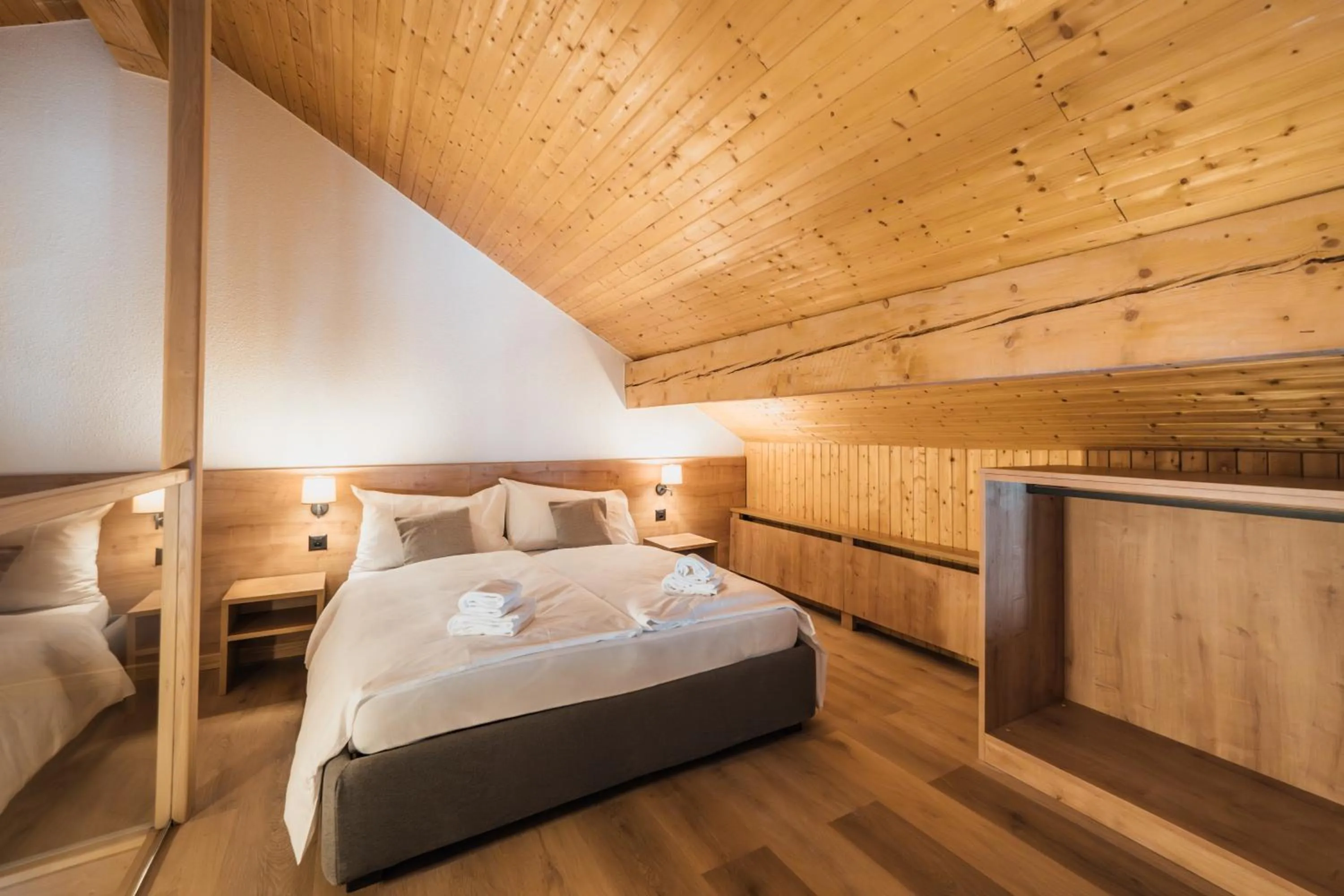 Bed in Hotel Brocco & Posta