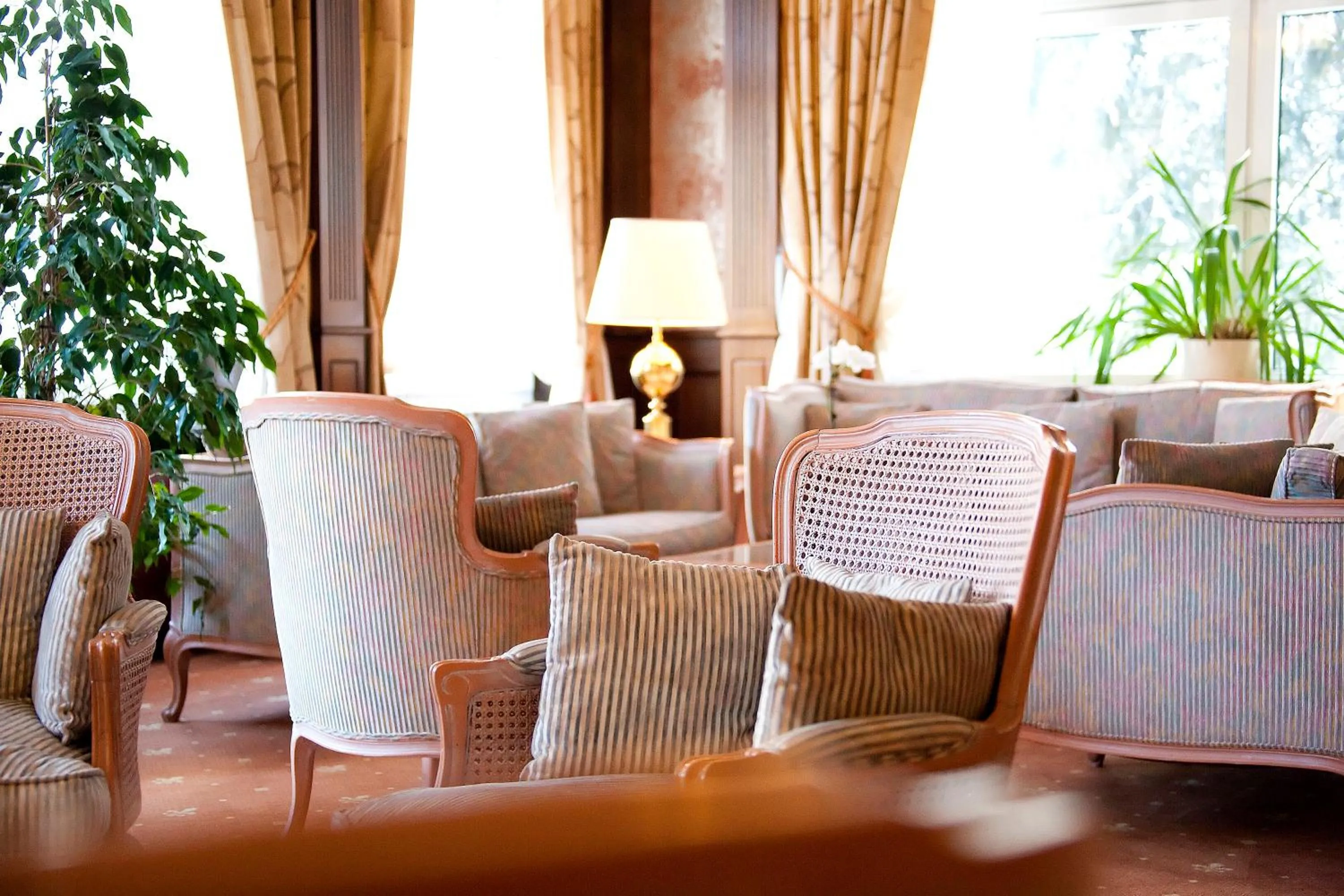 Lobby or reception in Résidence Les Sources des Alpes