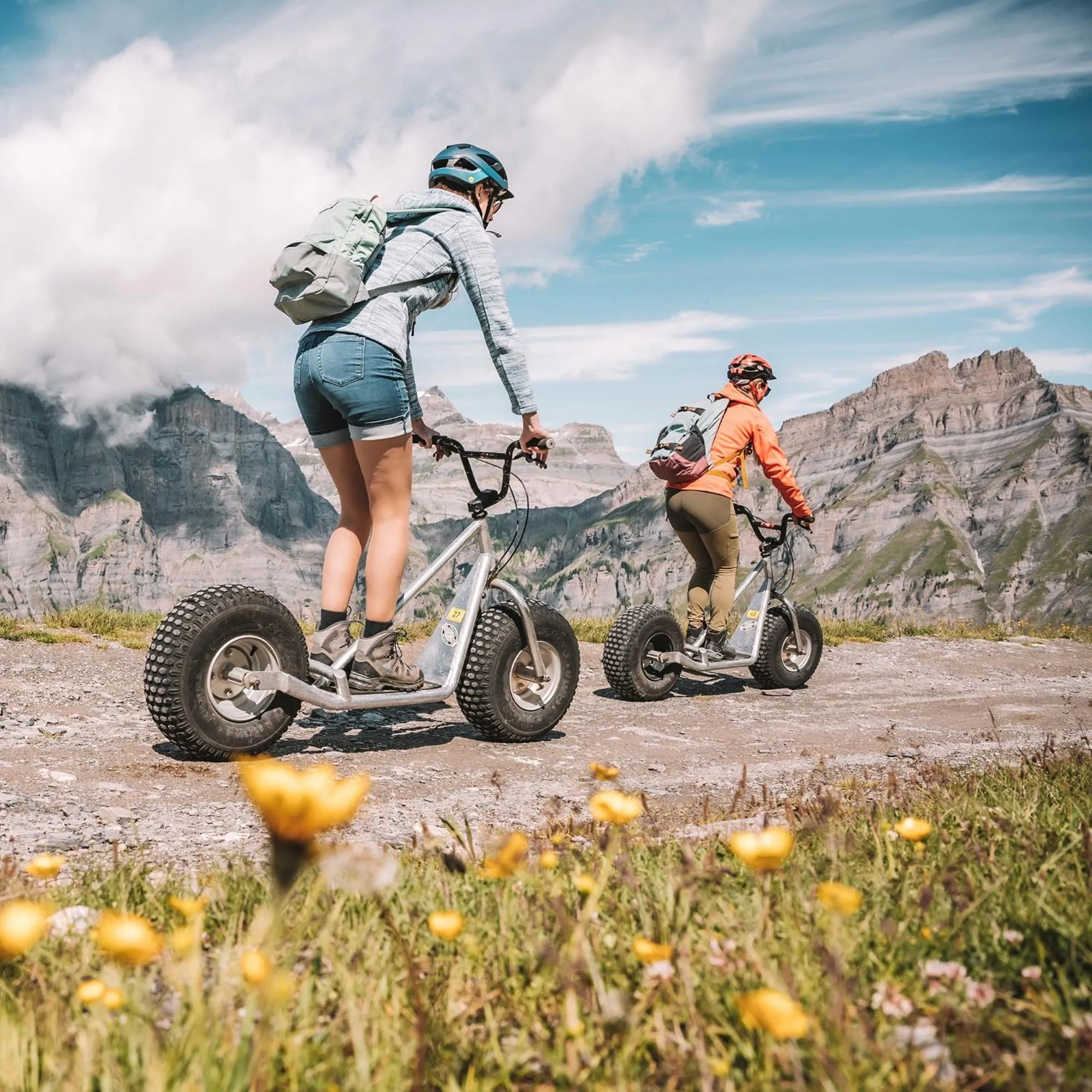 Natural landscape in Résidence Les Sources des Alpes