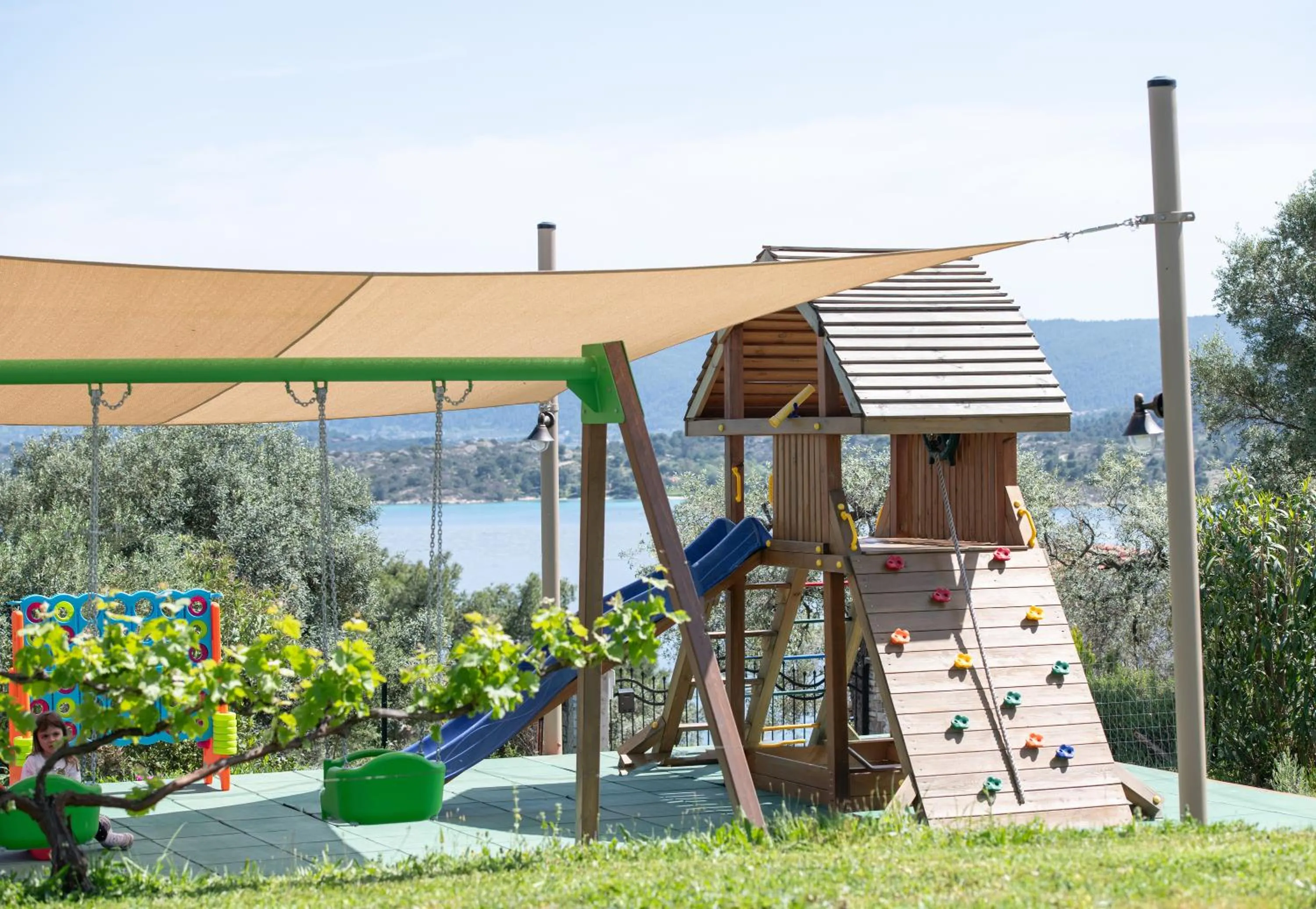 Children play ground in Heos Accommodation