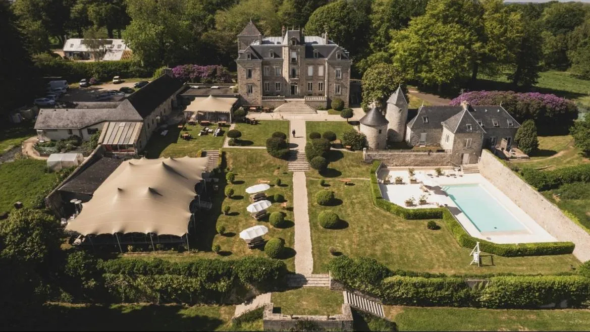 Garden in Manoir de Kerhuel de Quimper
