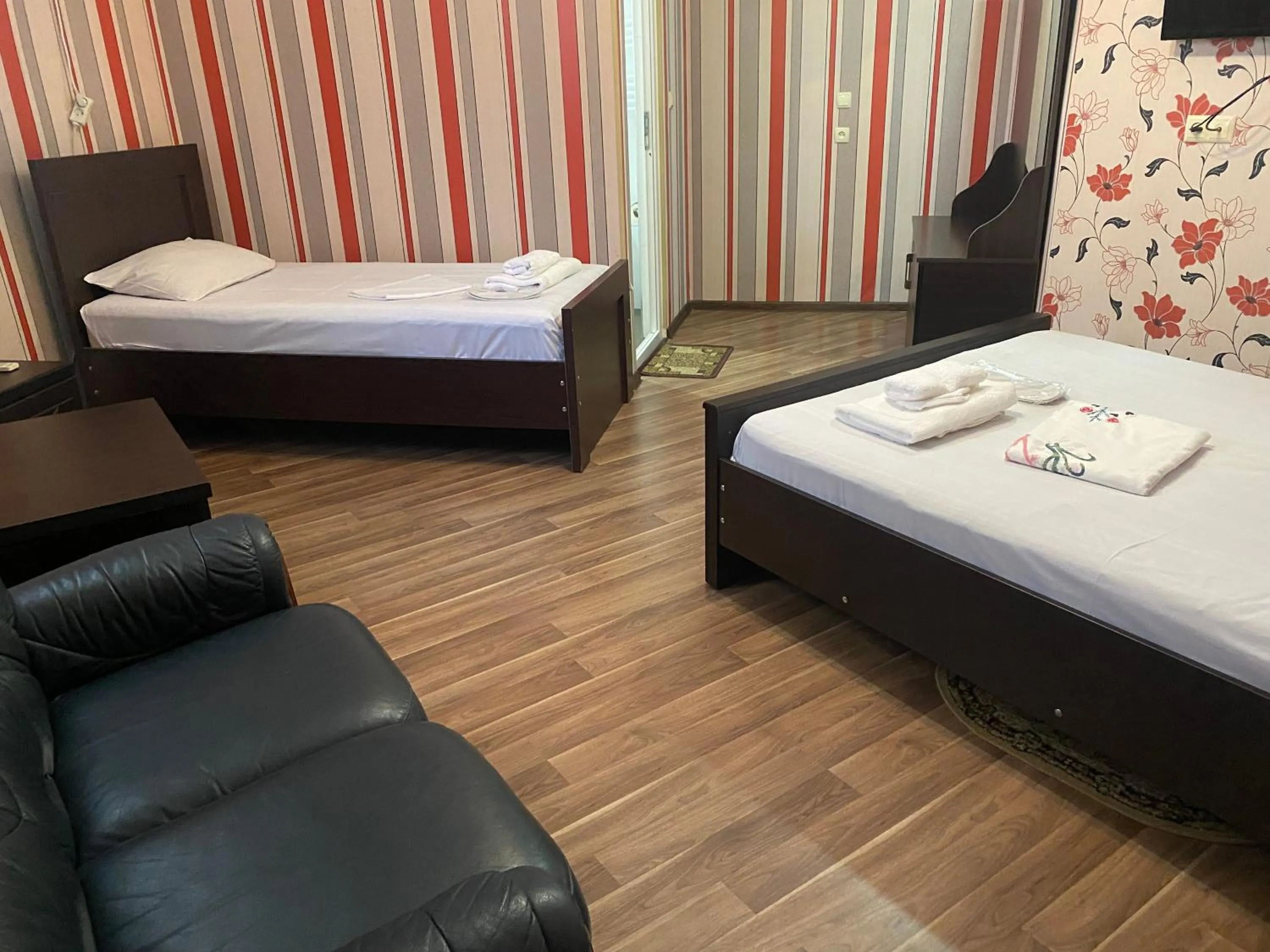 Bed in Hotel Mariana