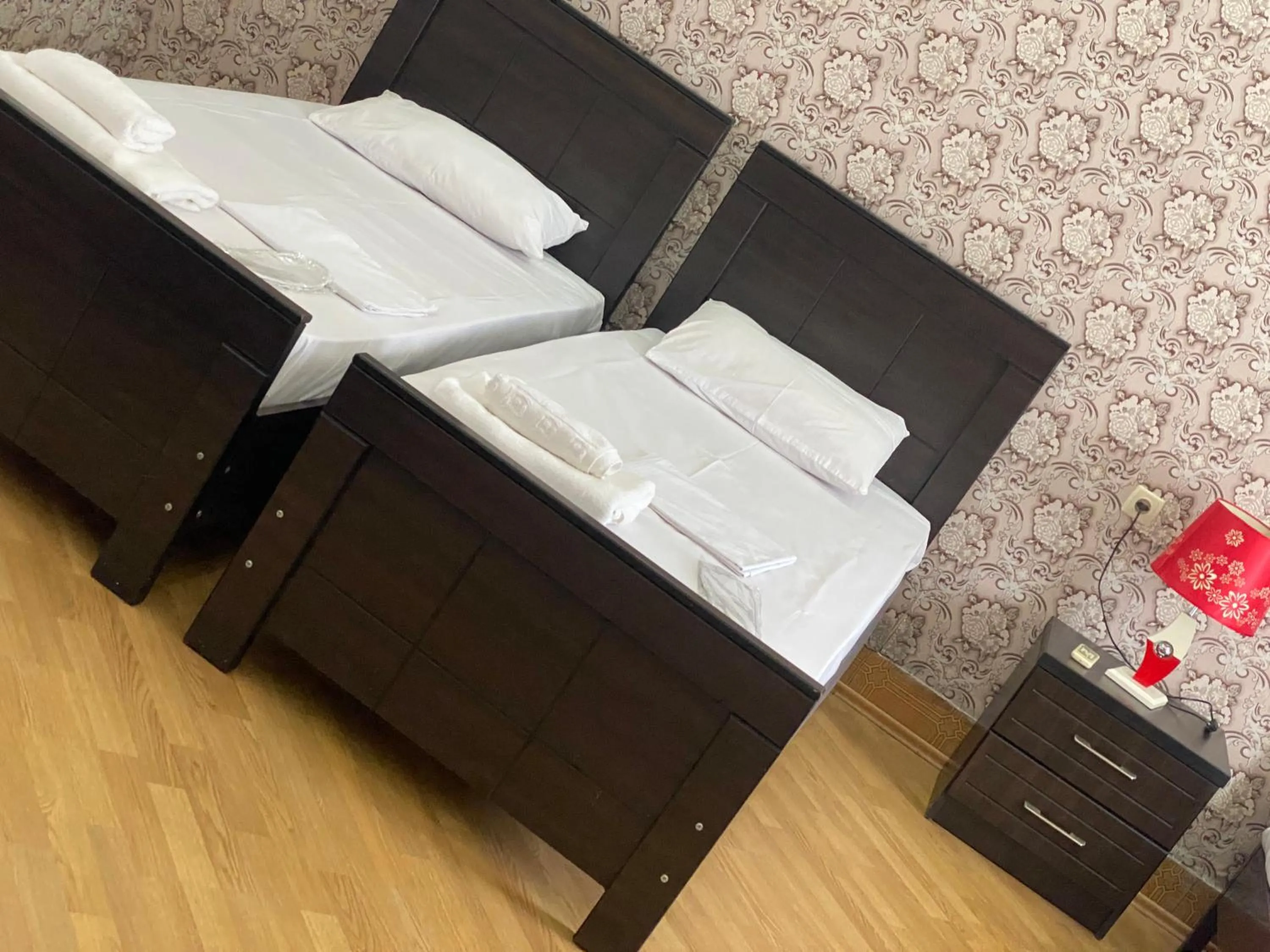 Bed in Hotel Mariana