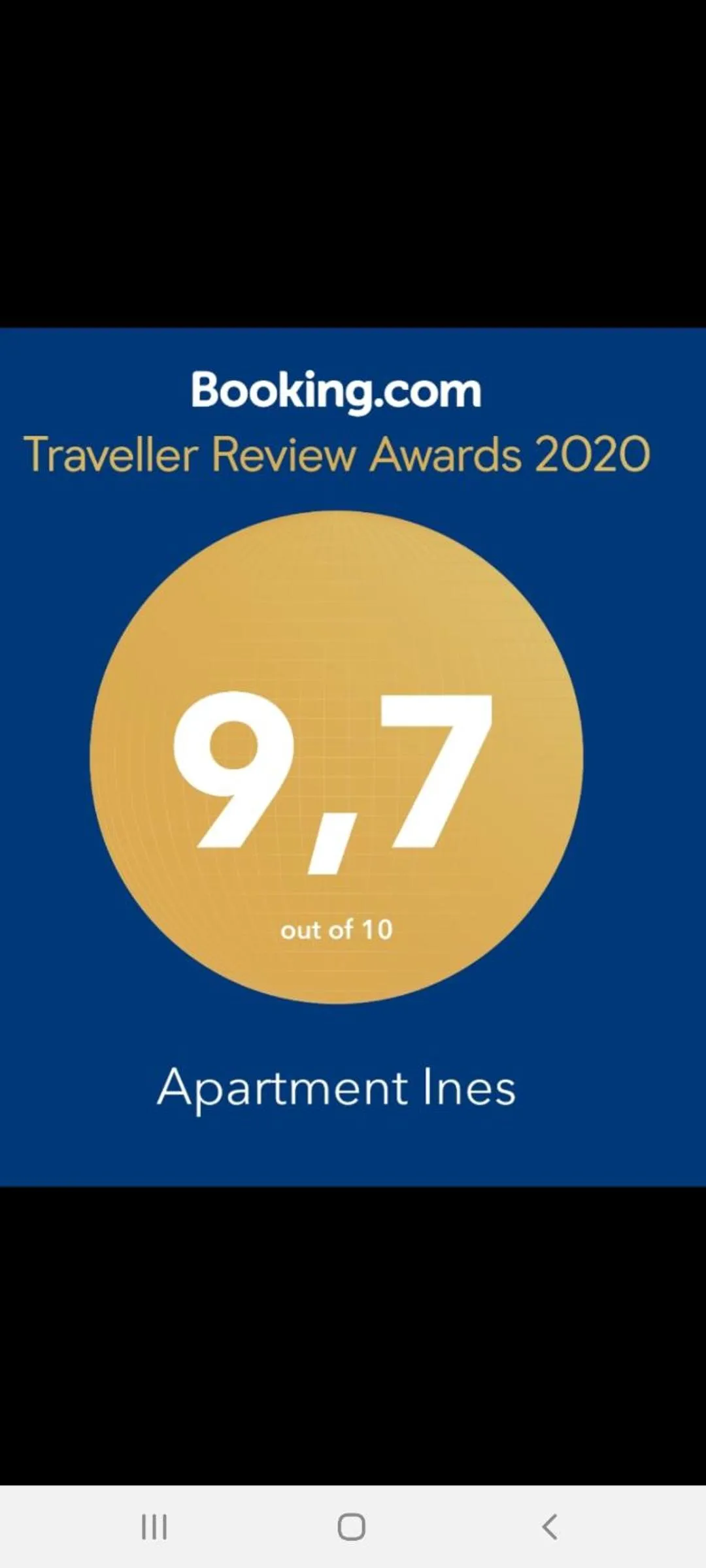 One-Bedroom Apartment in Apartment Ines