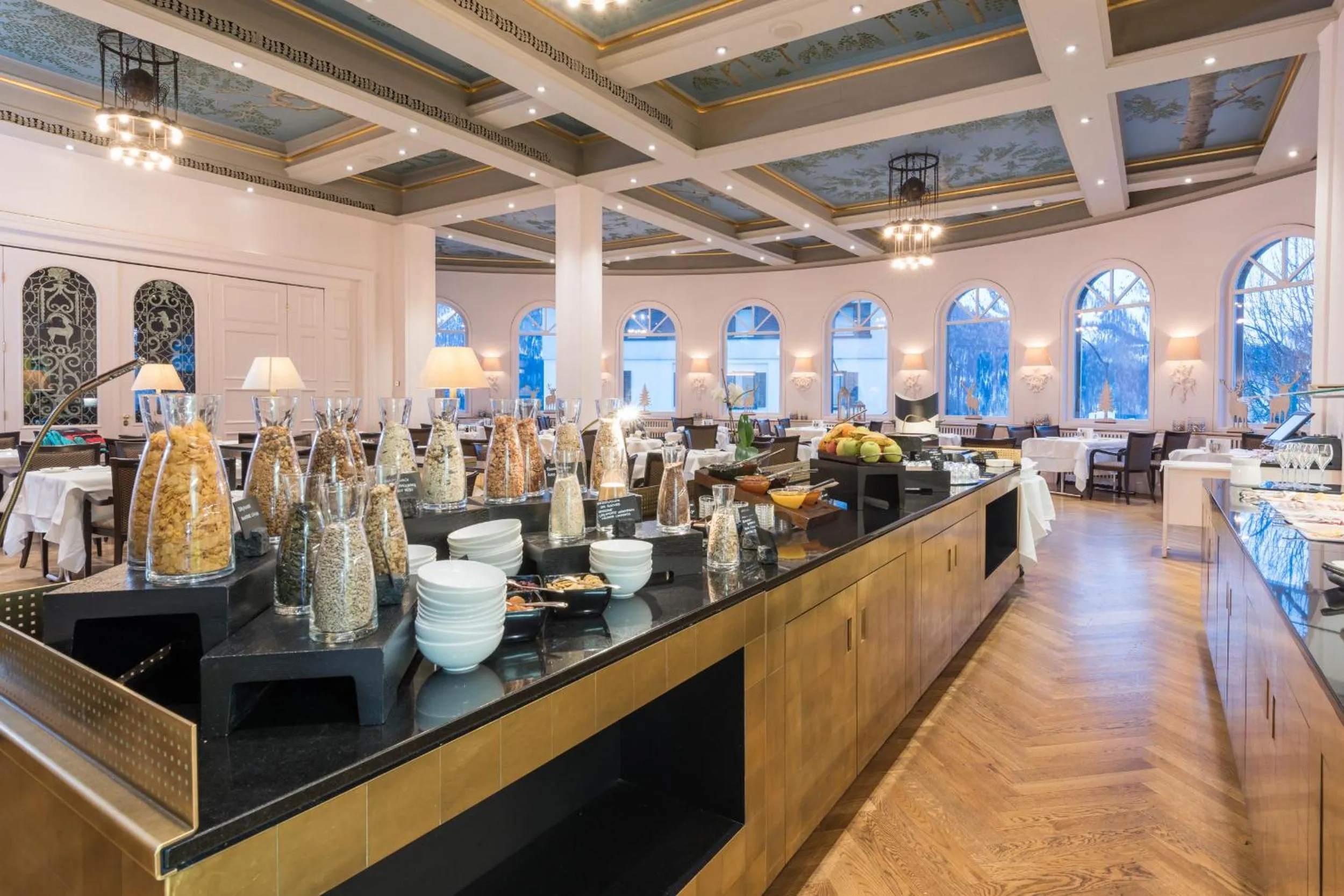 Restaurant/places to eat in Hotel Schweizerhof St. Moritz