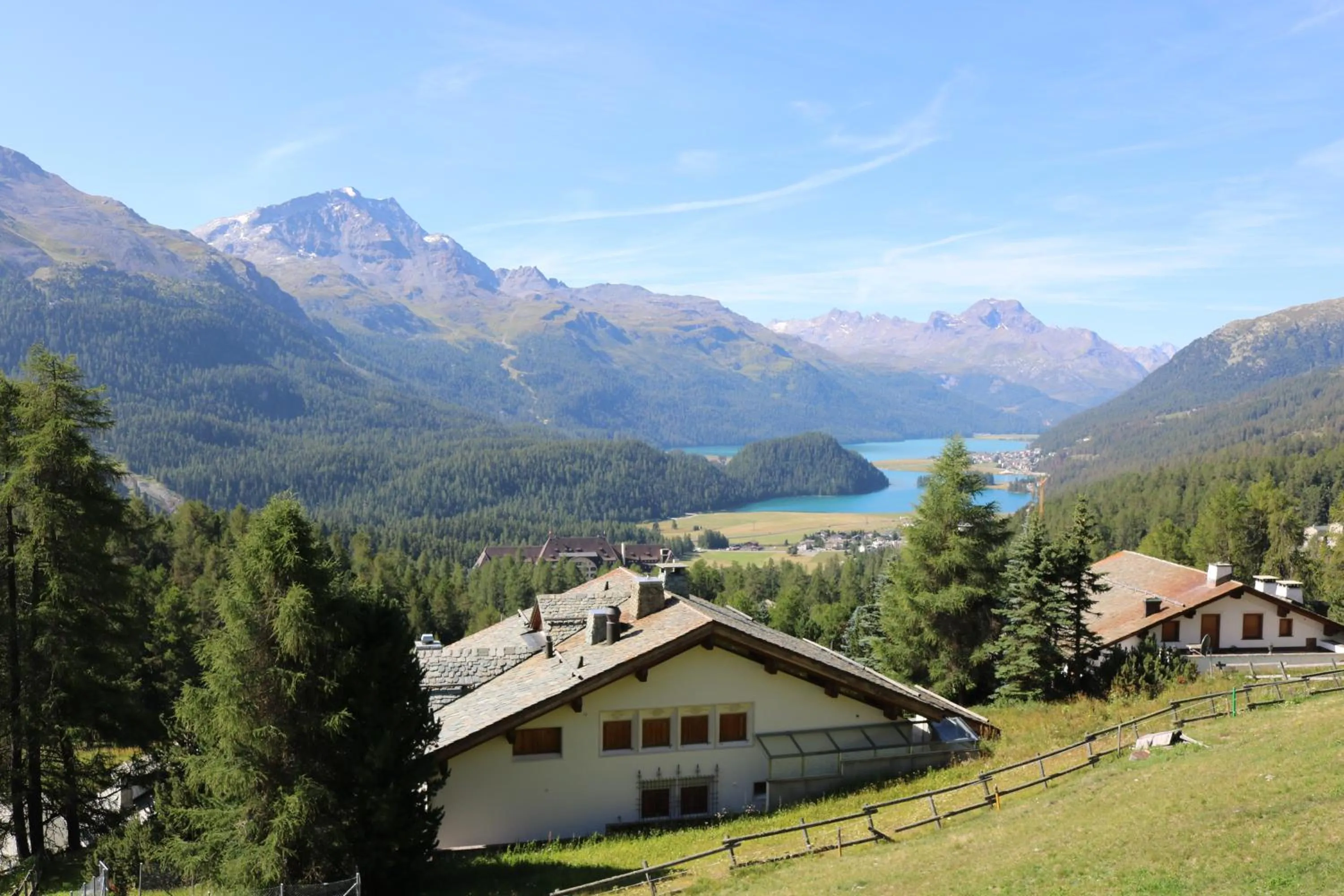View (from property/room) in Hotel Schweizerhof St. Moritz