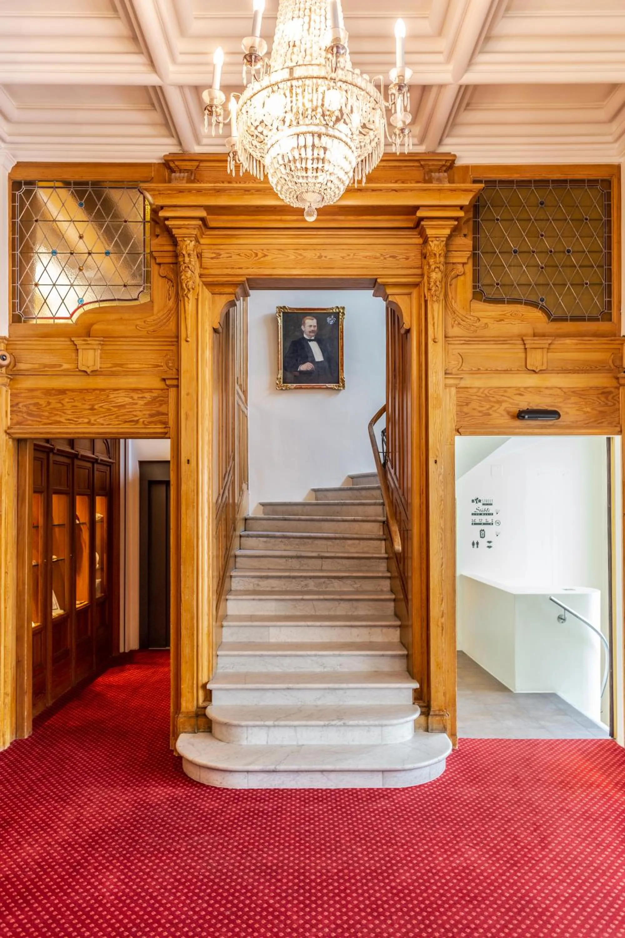 Facade/entrance in Hotel Schweizerhof St. Moritz