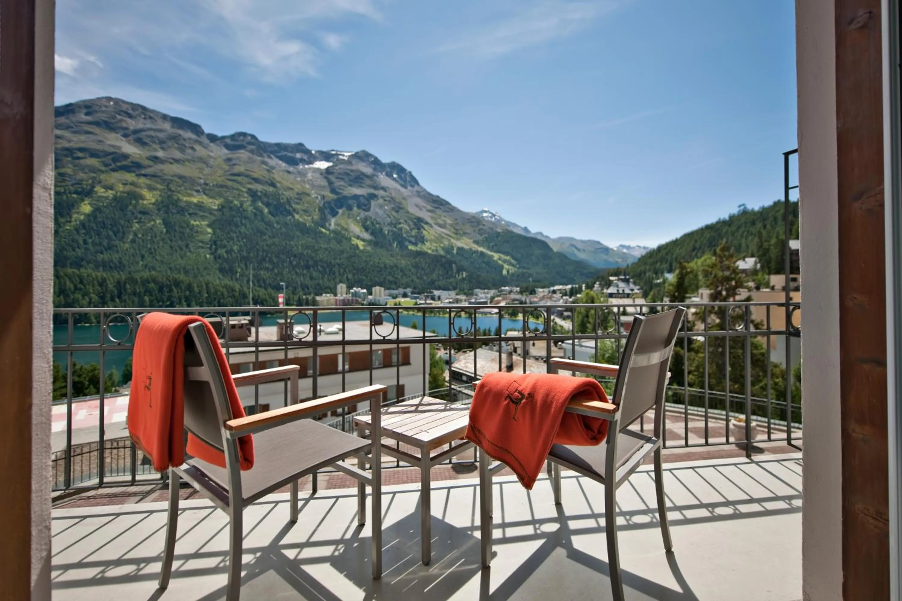 View (from property/room) in Hotel Schweizerhof St. Moritz