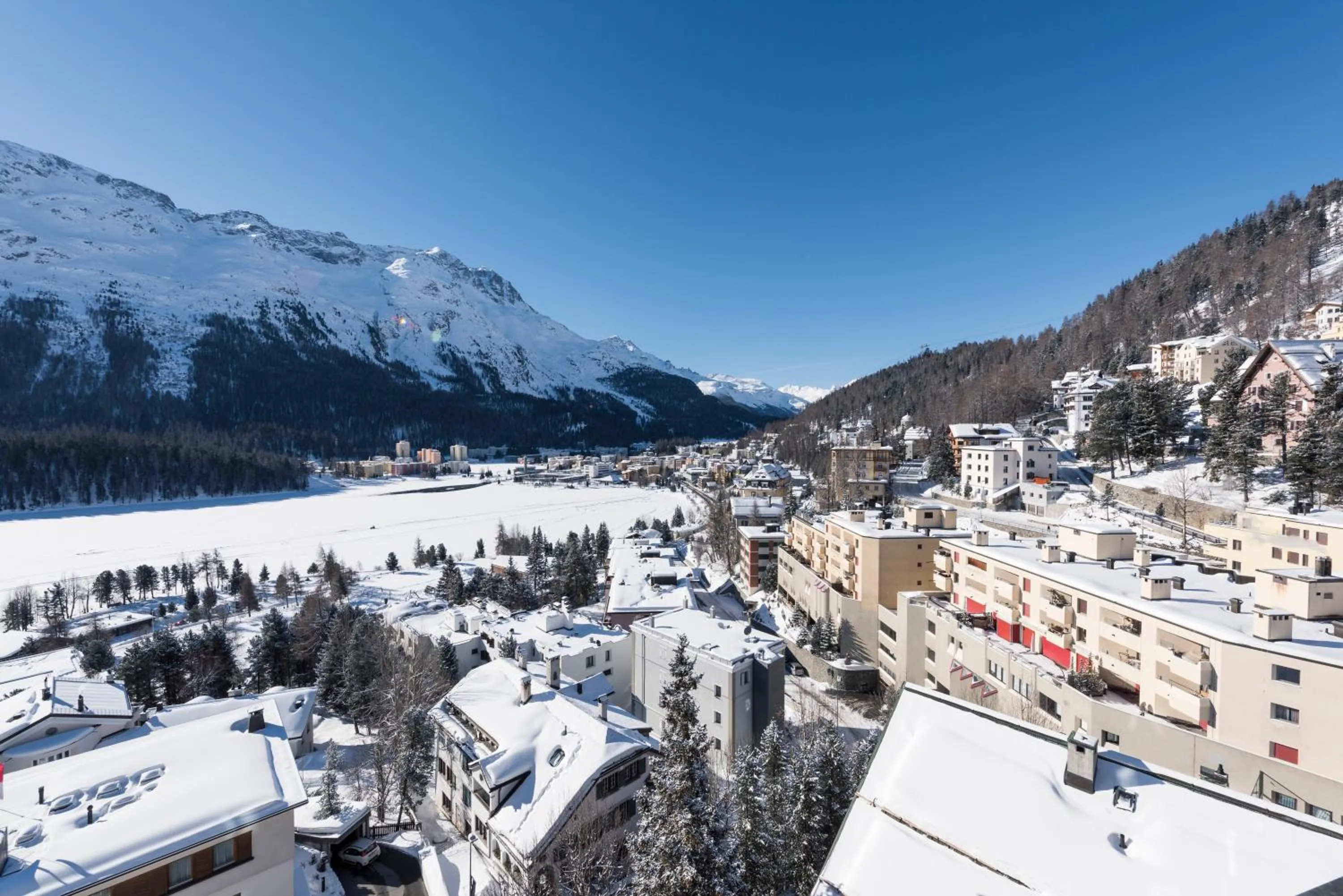 View (from property/room) in Hotel Schweizerhof St. Moritz