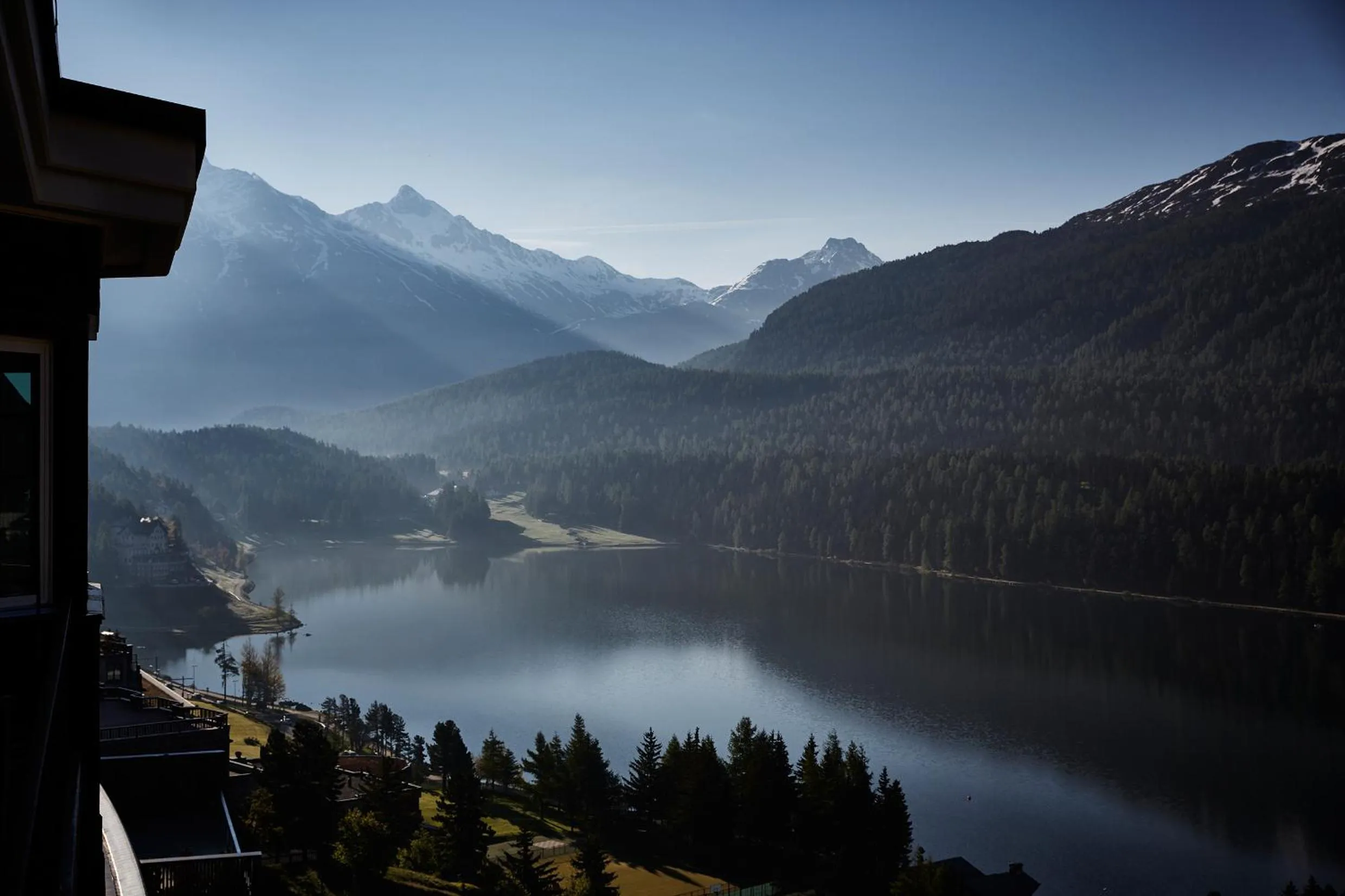 View (from property/room) in Hotel Schweizerhof St. Moritz