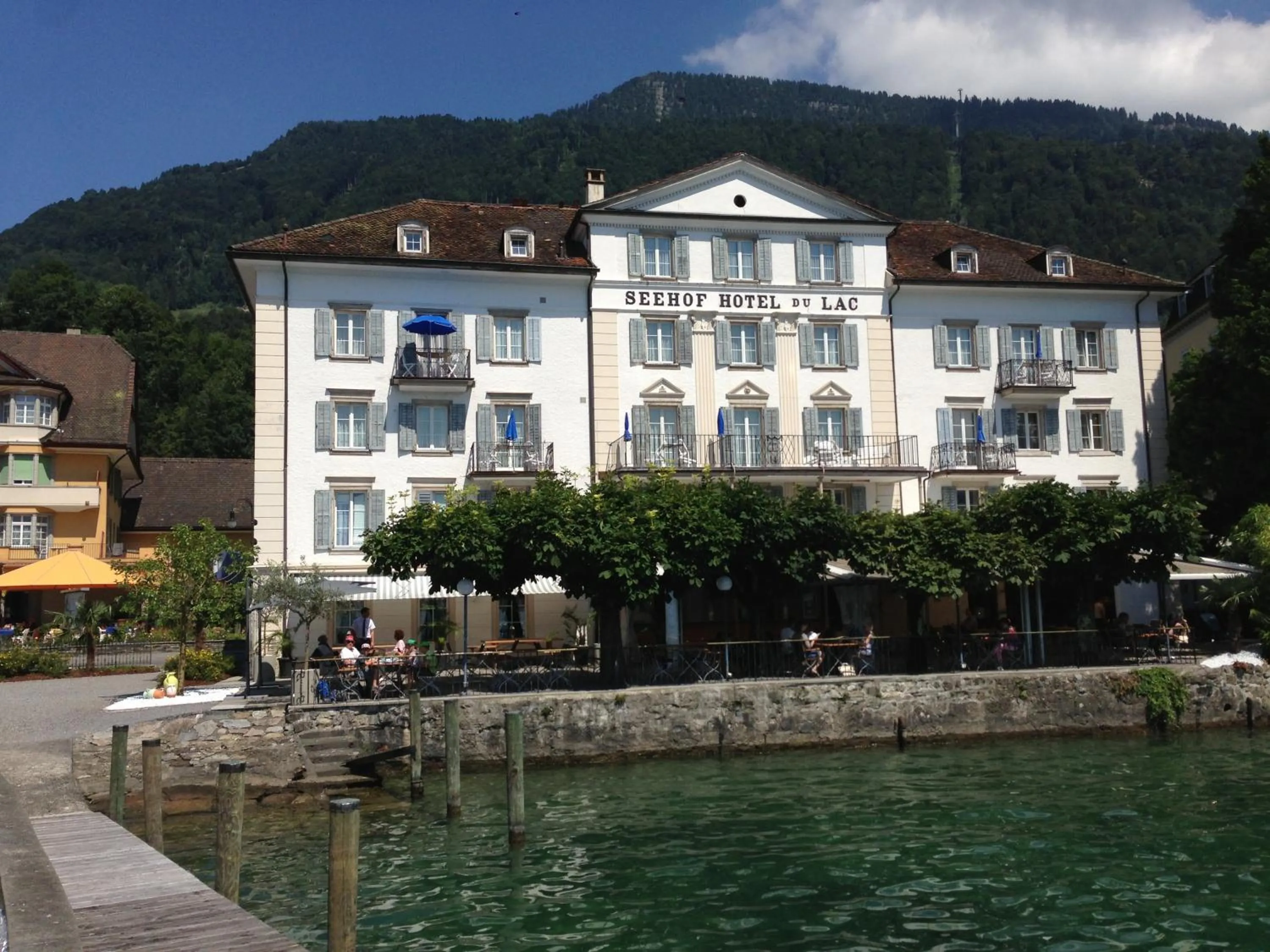 Property building in Seehof Hotel Du Lac