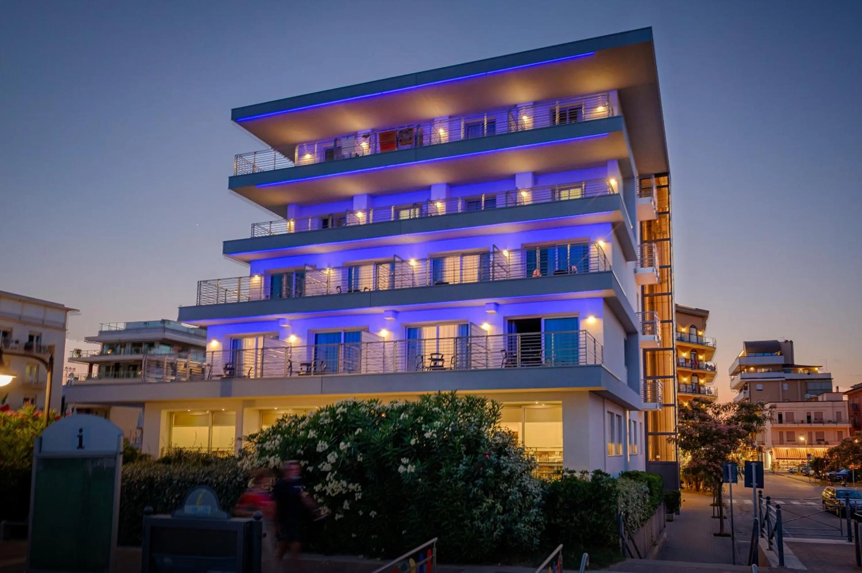 Property building in Hotel Tritone