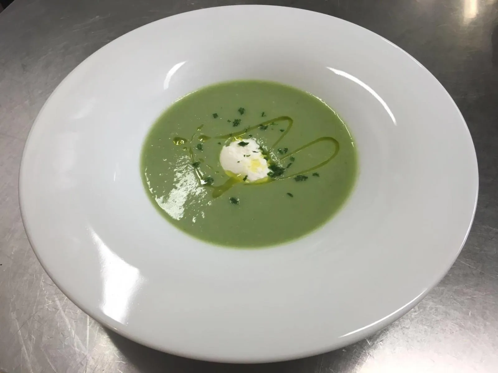 Food close-up in Hotel Tritone