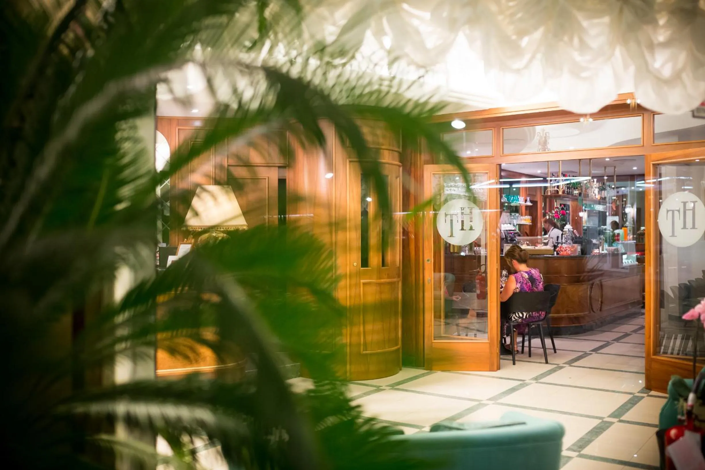 Lobby or reception in Hotel Tritone