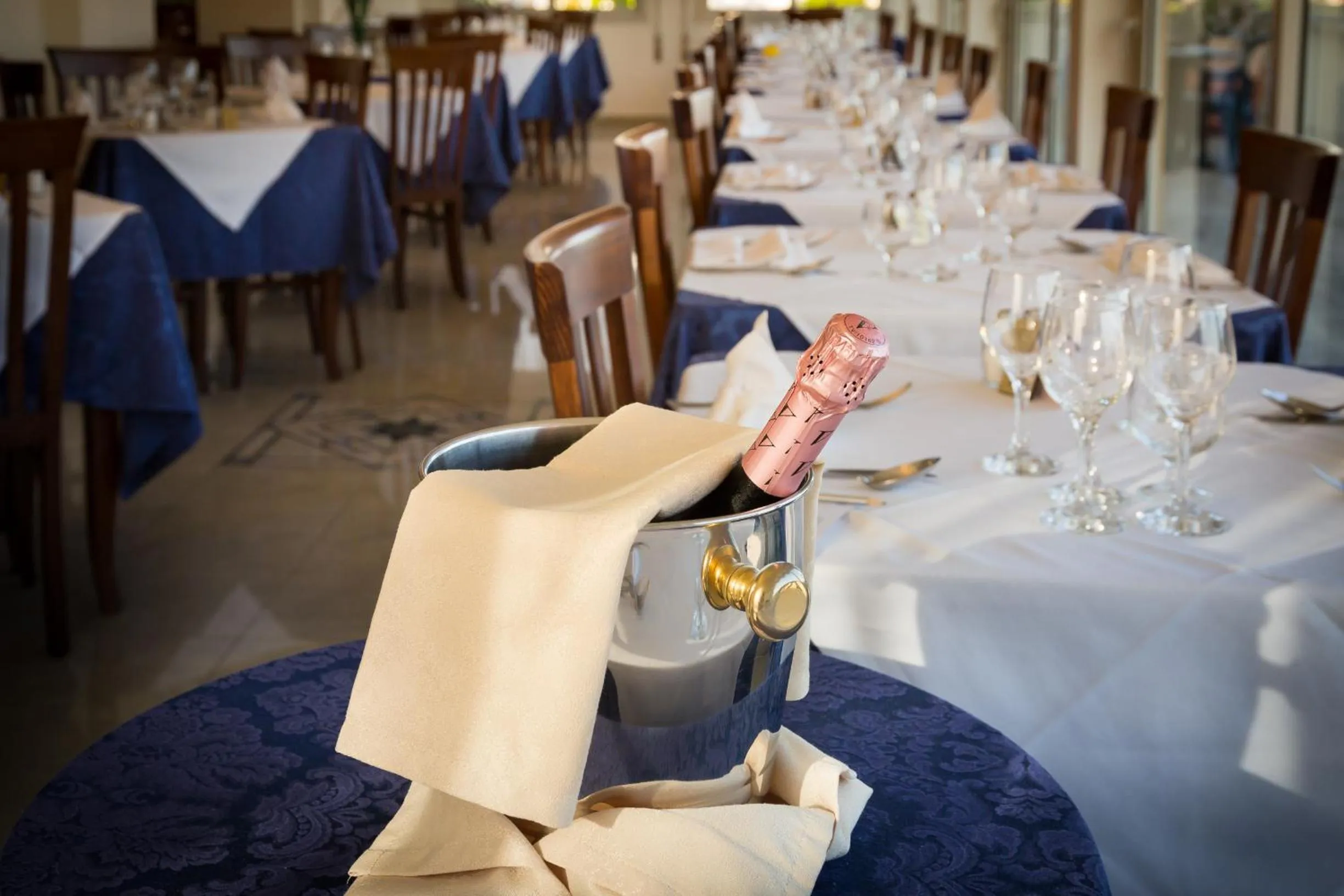 Decorative detail in Hotel Tritone