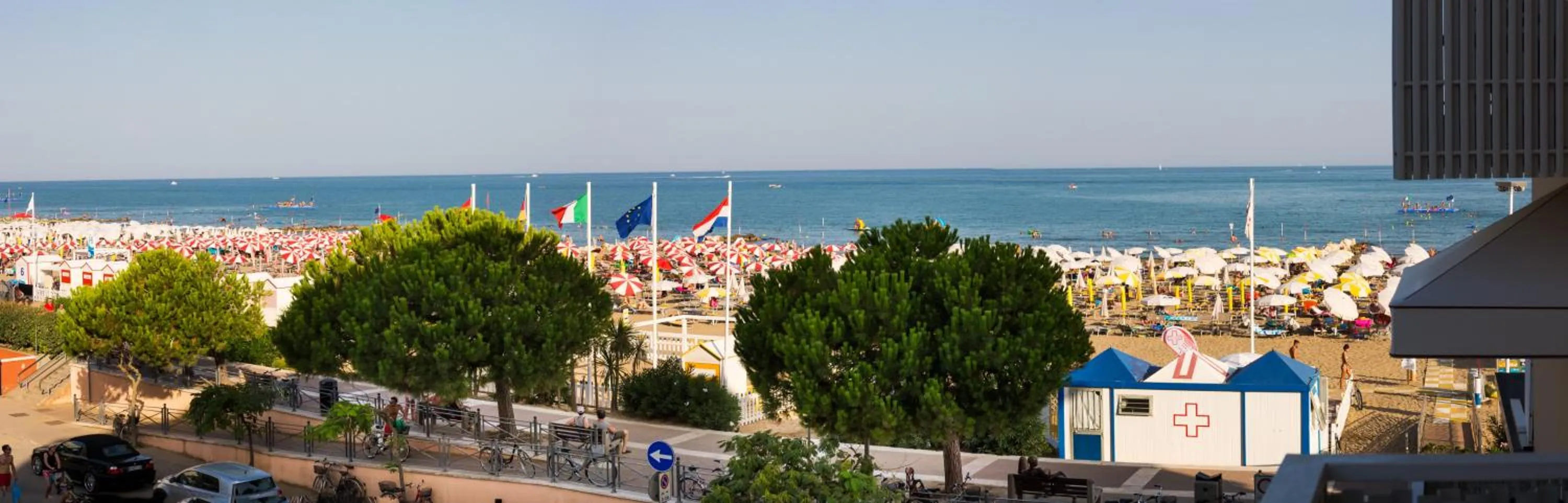 Beach in Hotel Tritone