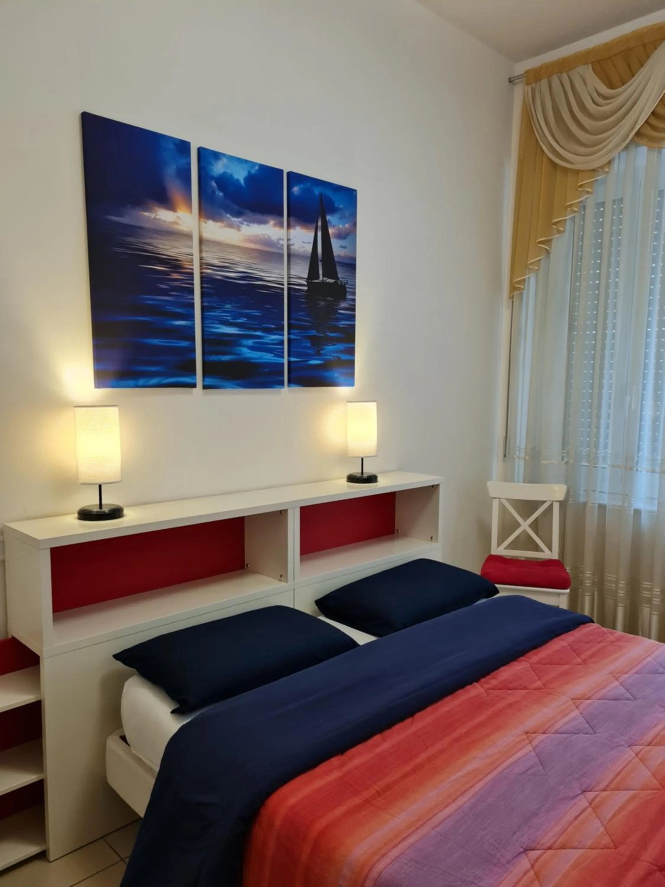 Bed in Bed and Breakfast Trestelle