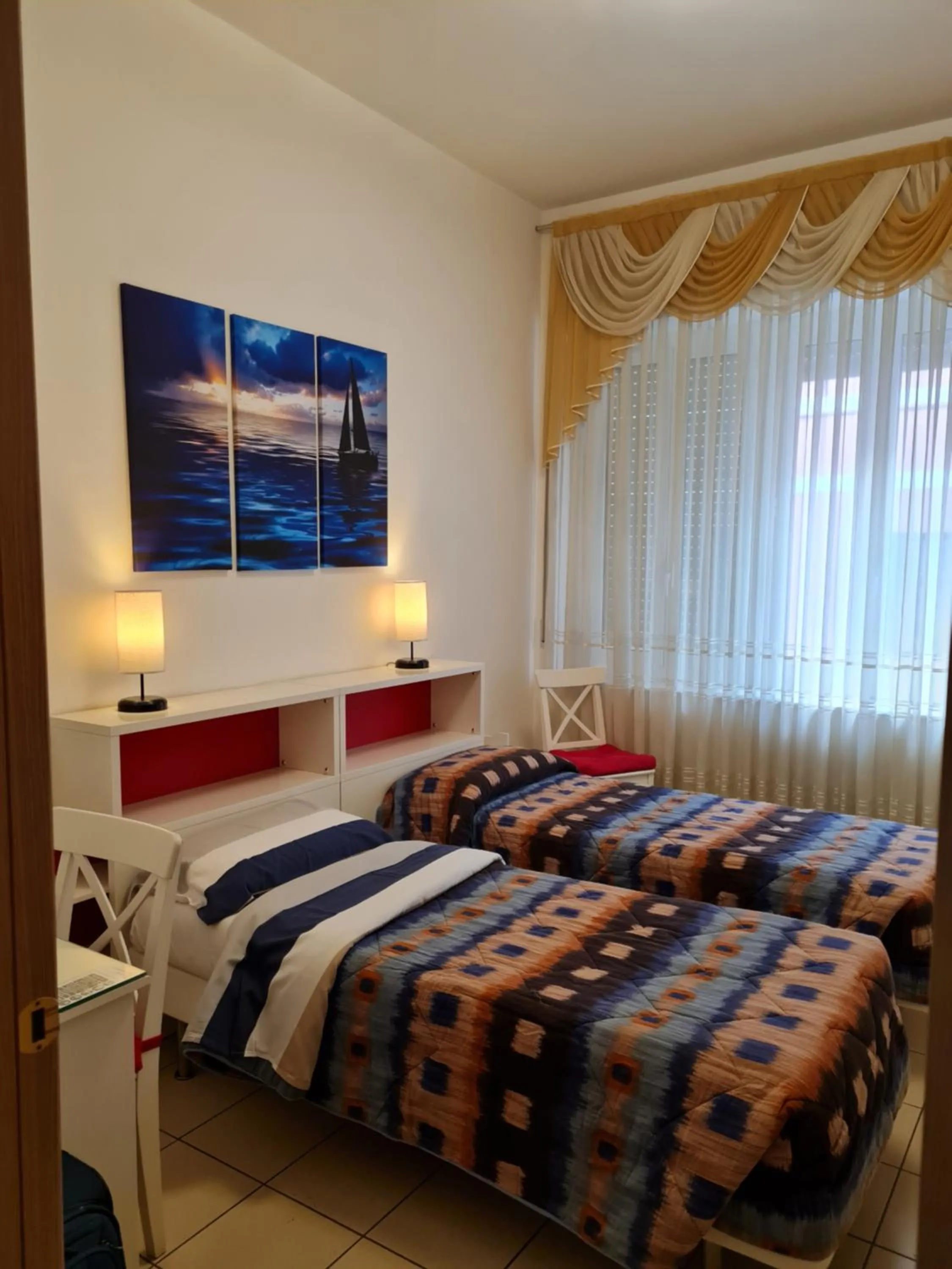 Bed in Bed and Breakfast Trestelle