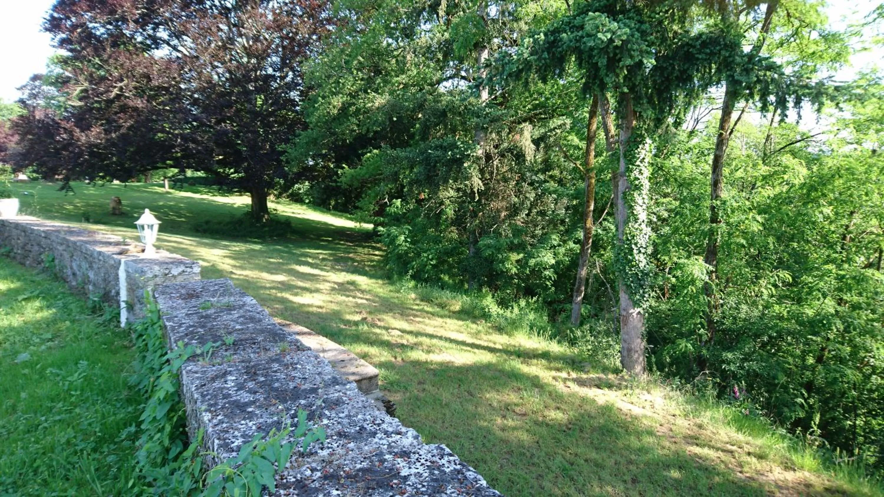 Garden in Pierre Deluen Domaine de la Grange de Quaire