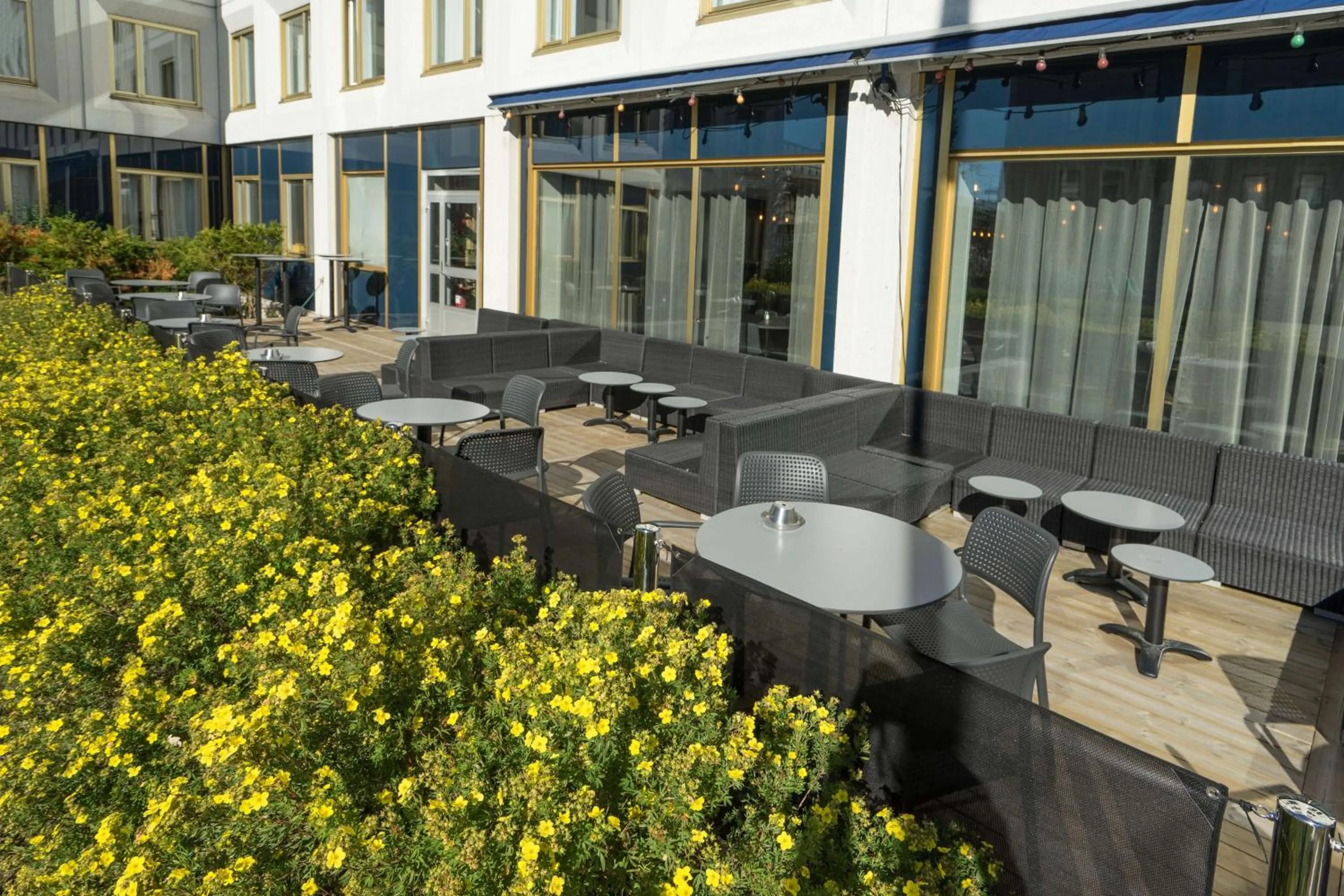 Patio in Scandic Skärholmen