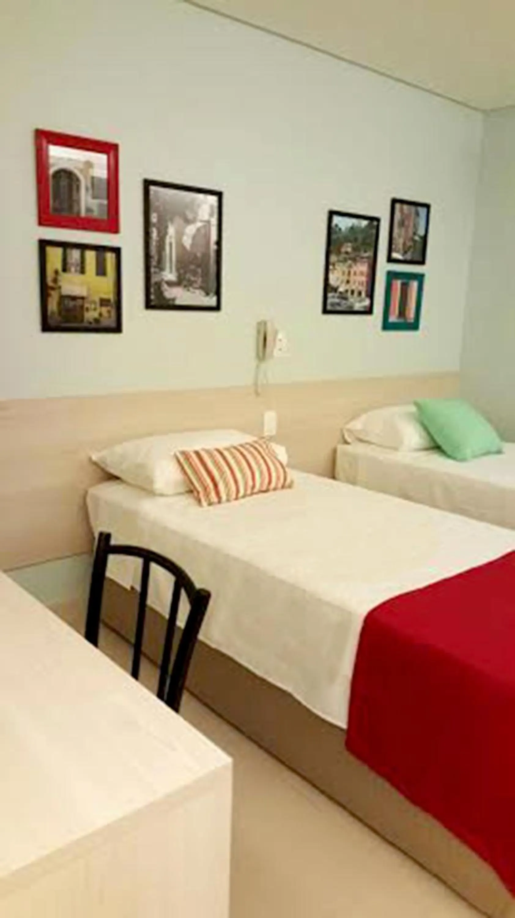 Bed in Portofino Hotel