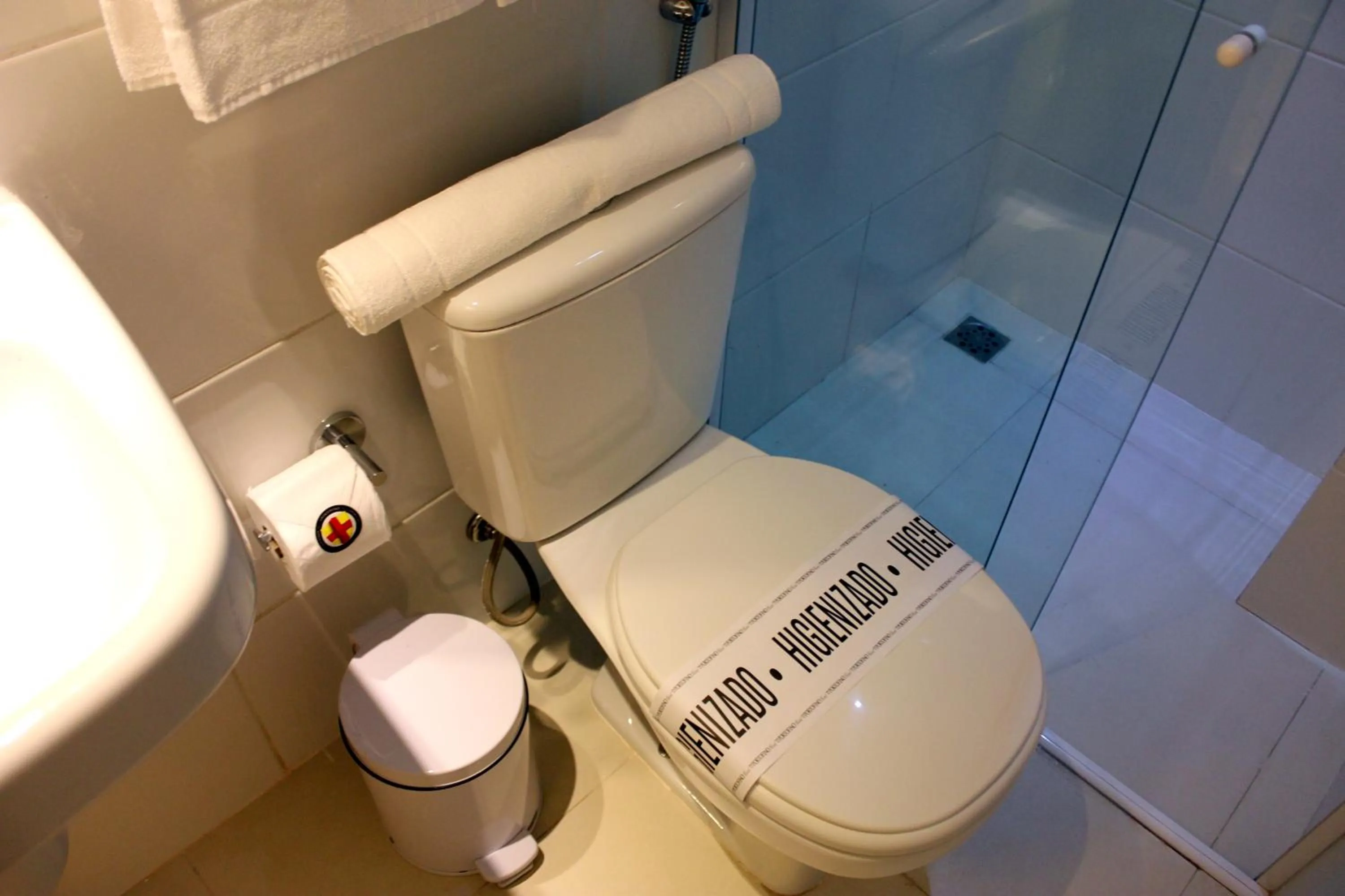 Bathroom in Portofino Hotel