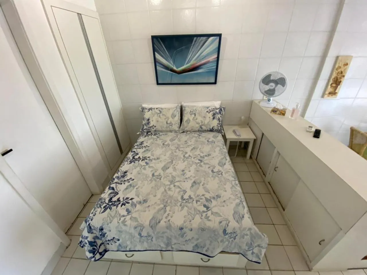 Bed in Apart Flat Farol da Barra