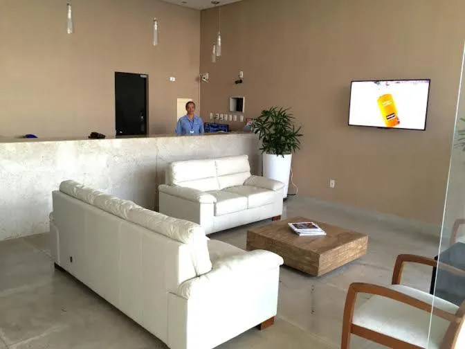 Communal lounge/ TV room in Apart Flat Farol da Barra