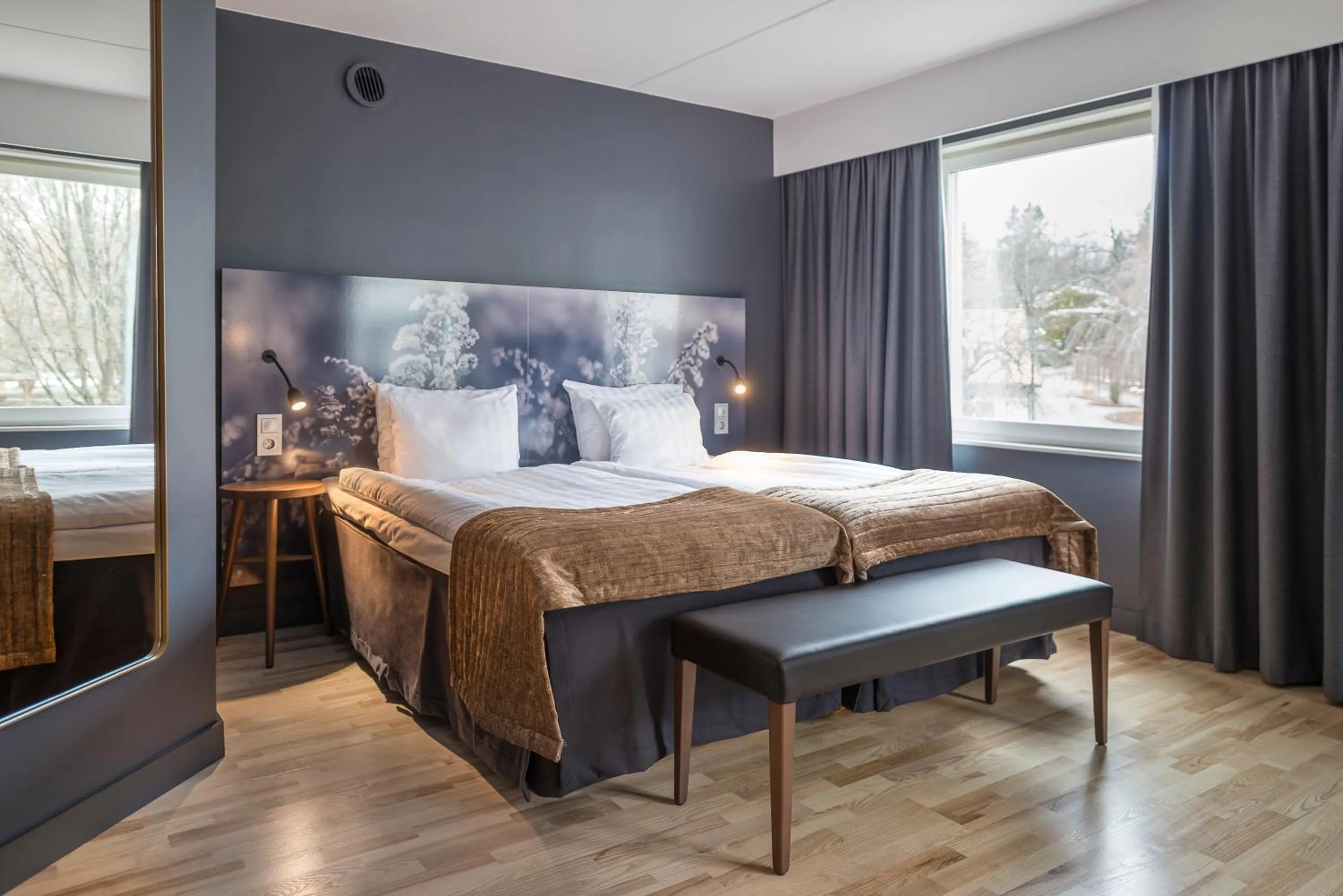 Bed in Quality Hotel Ekoxen