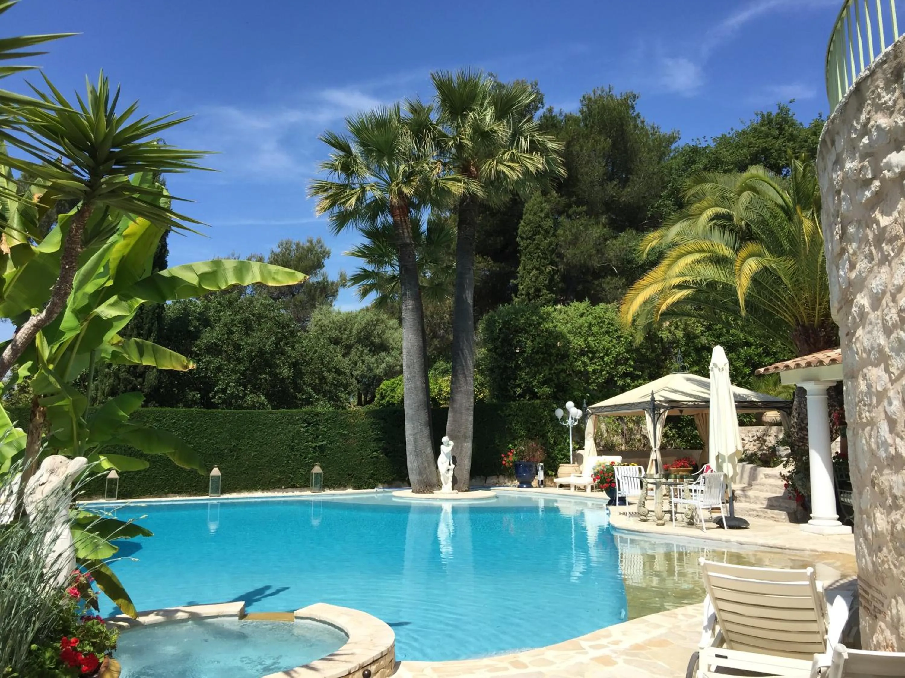 Patio in La Bergerie B&B