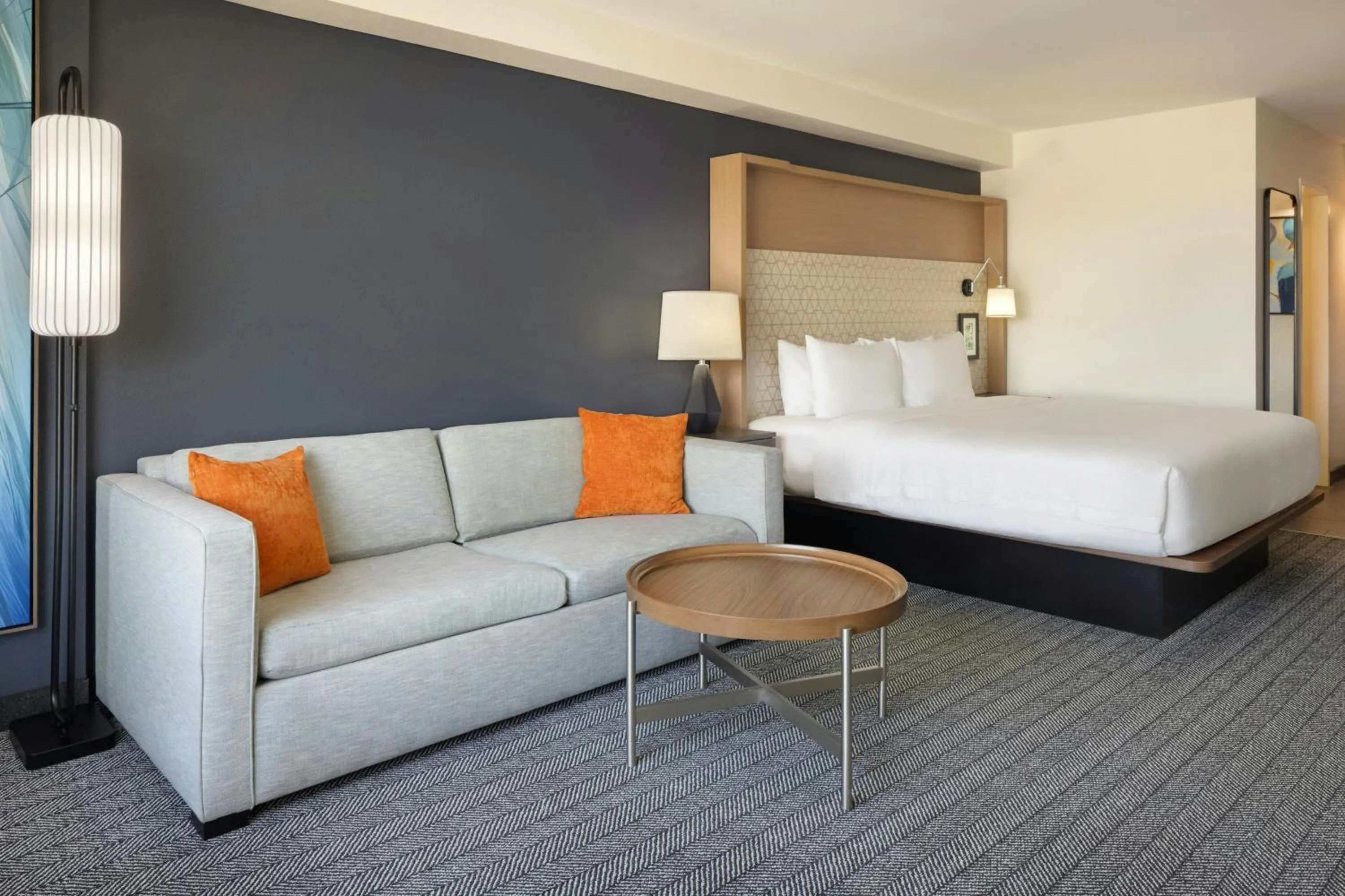 Photo of the whole room, Bed in Courtyard by Marriott across Universal Orlando