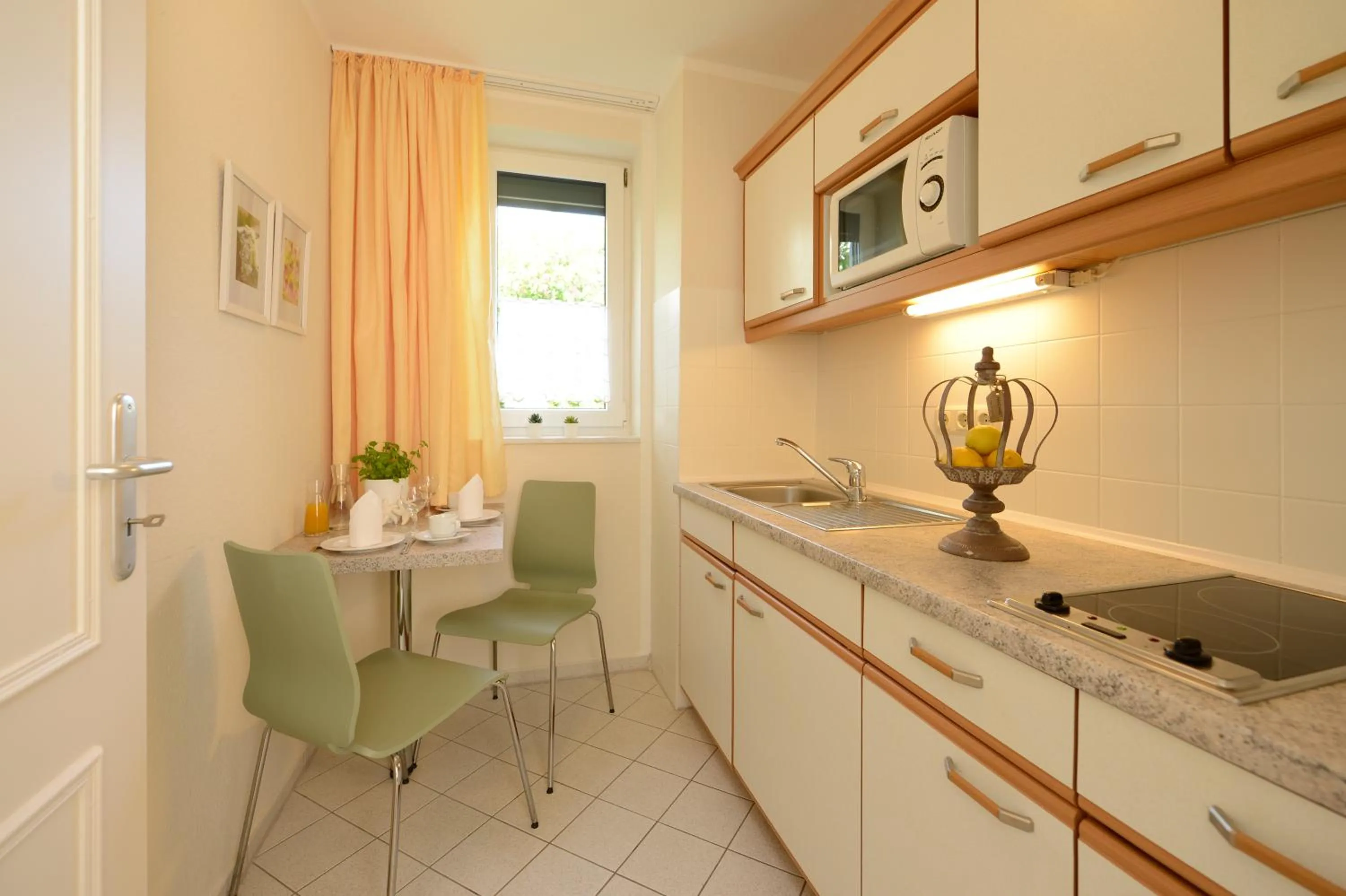 Kitchen or kitchenette in Hotelanlage Tarnewitzer Hof