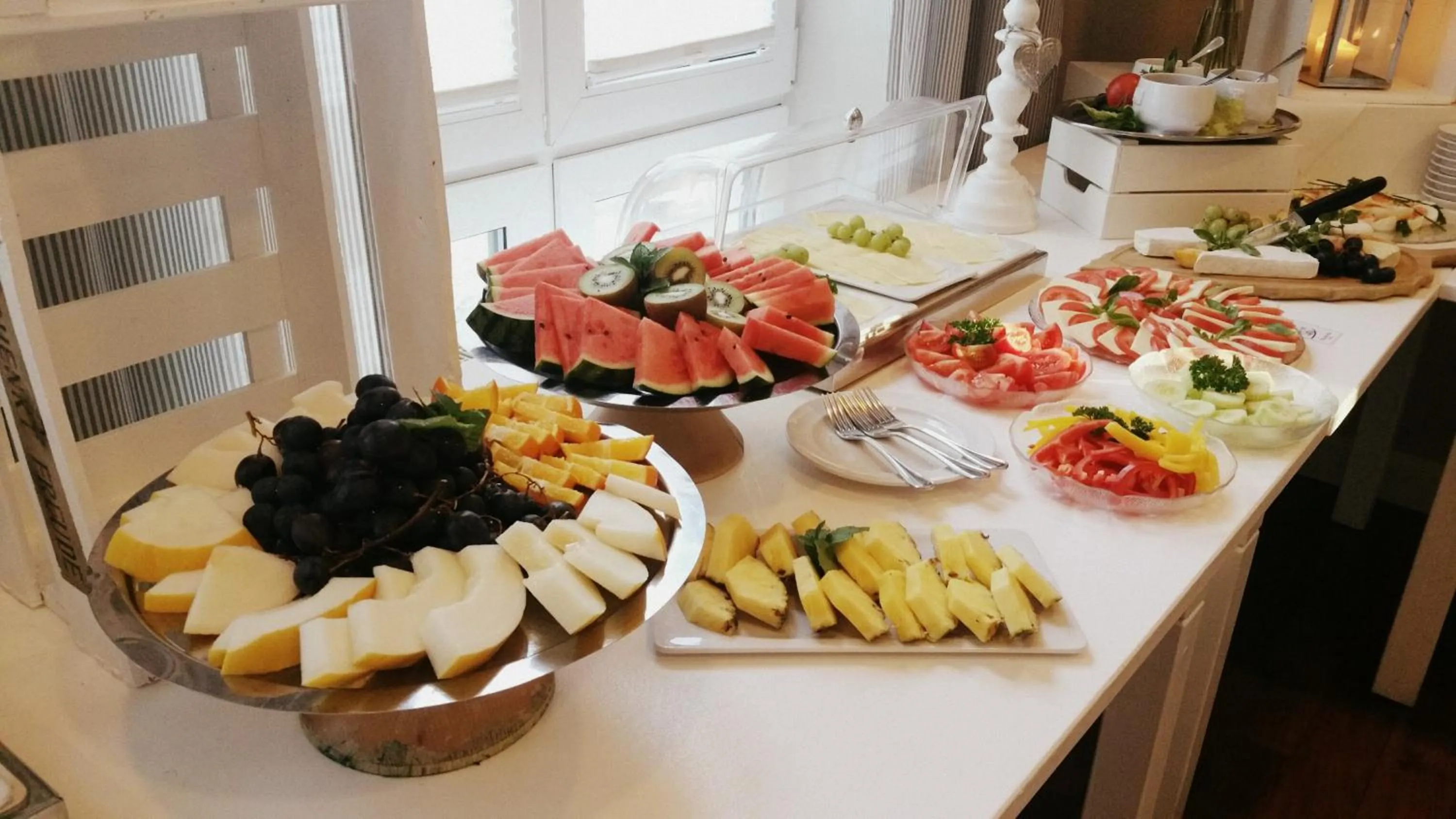 Buffet breakfast in Hotelanlage Tarnewitzer Hof