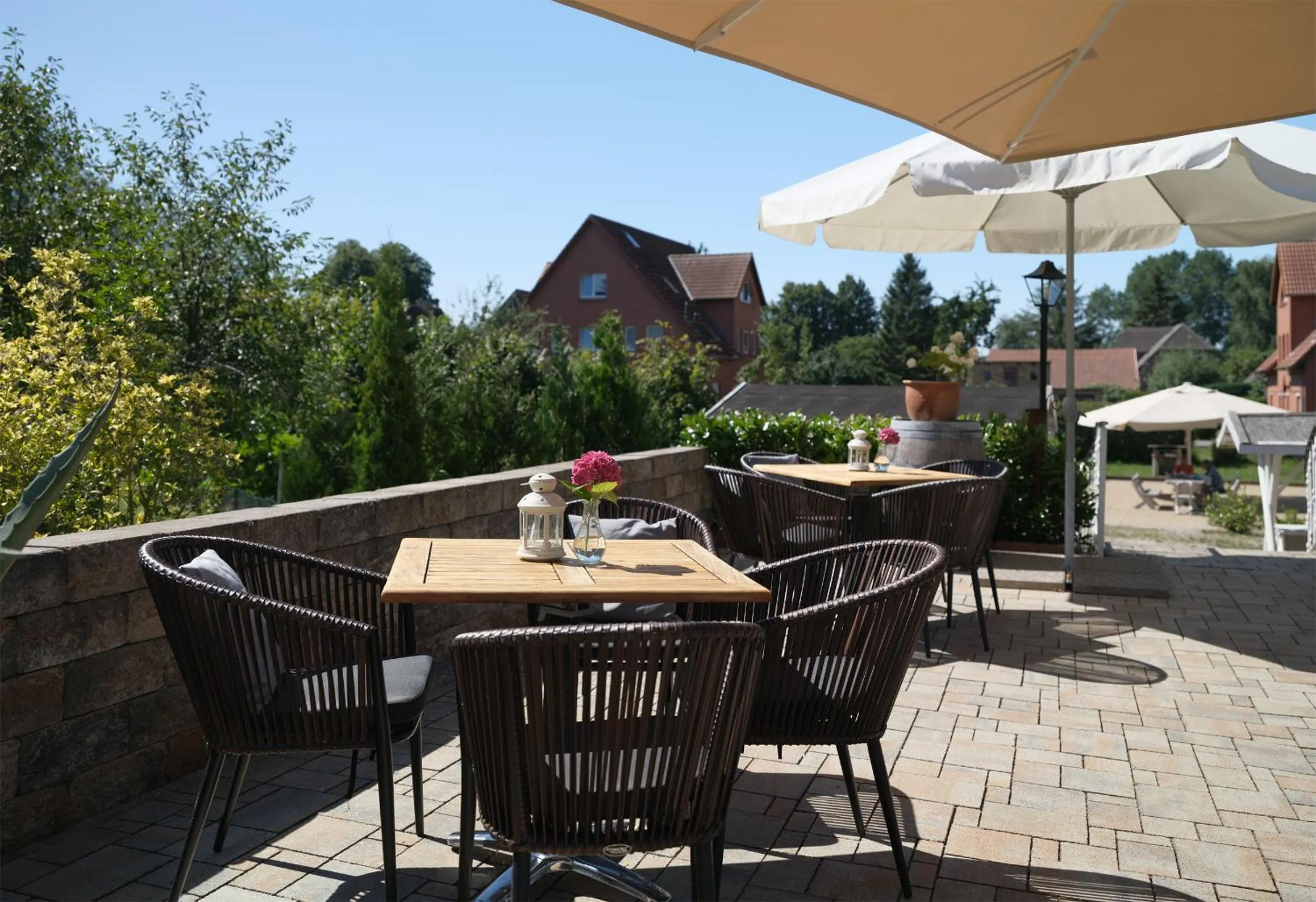 Garden in Hotelanlage Tarnewitzer Hof