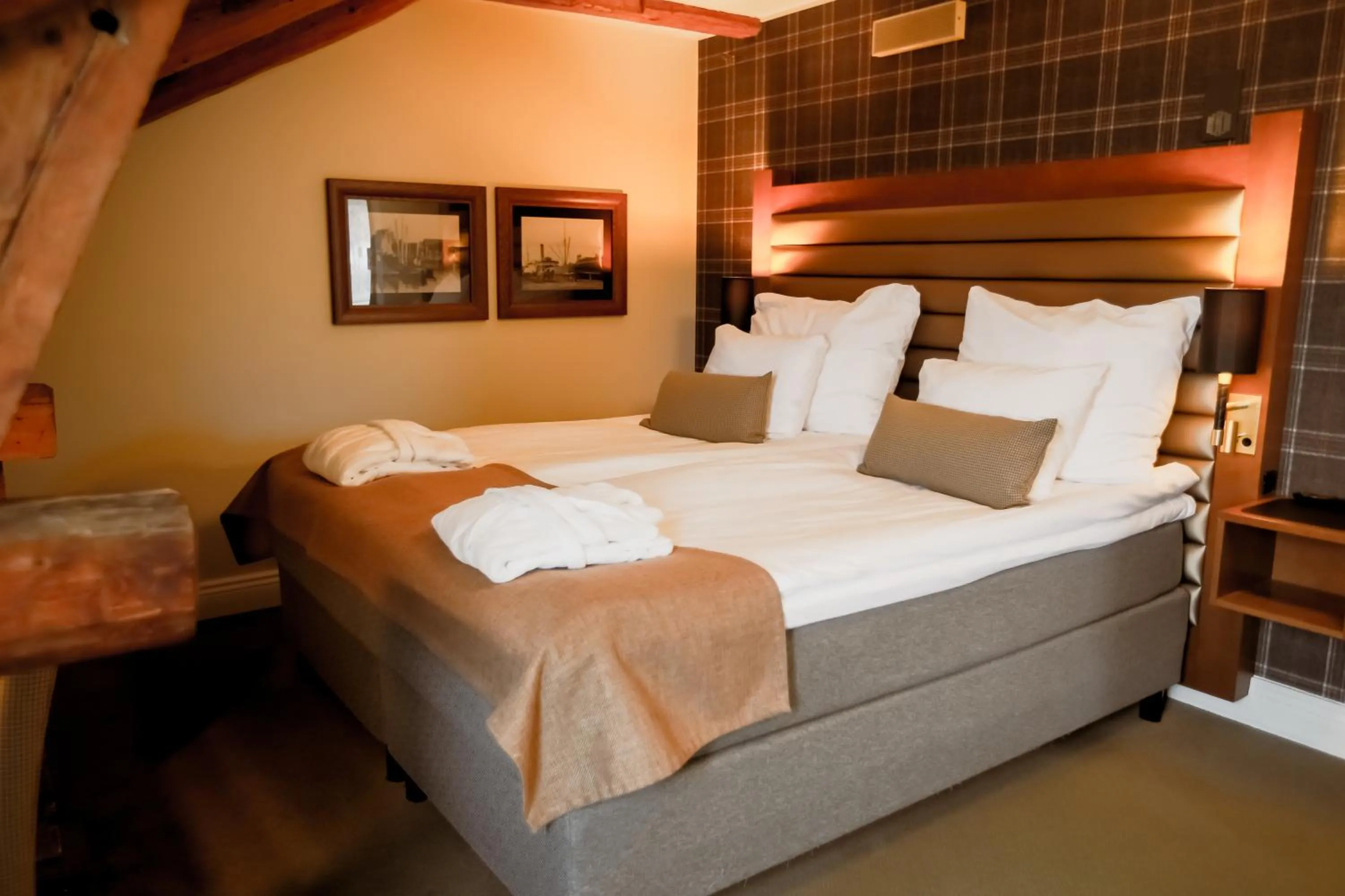 Bed in Home Hotel Packhuset