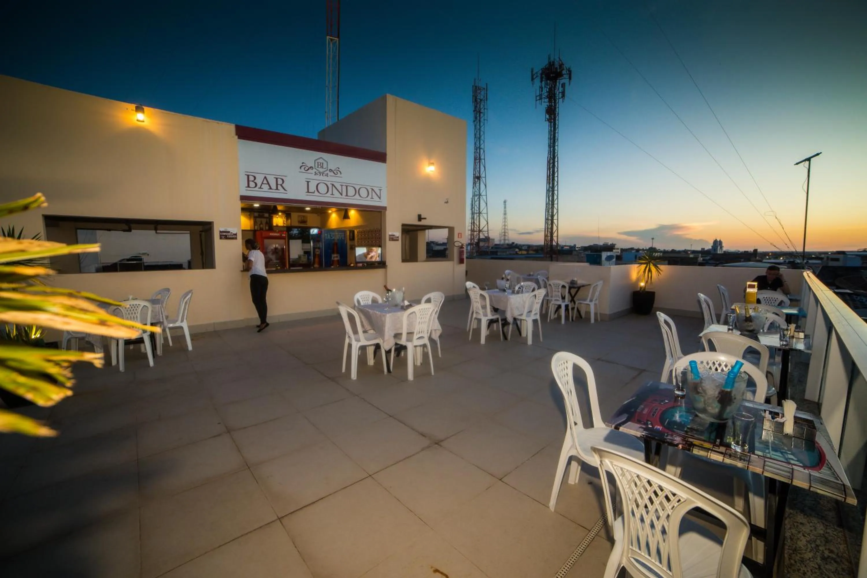 Balcony/Terrace in Hotel London Santarem
