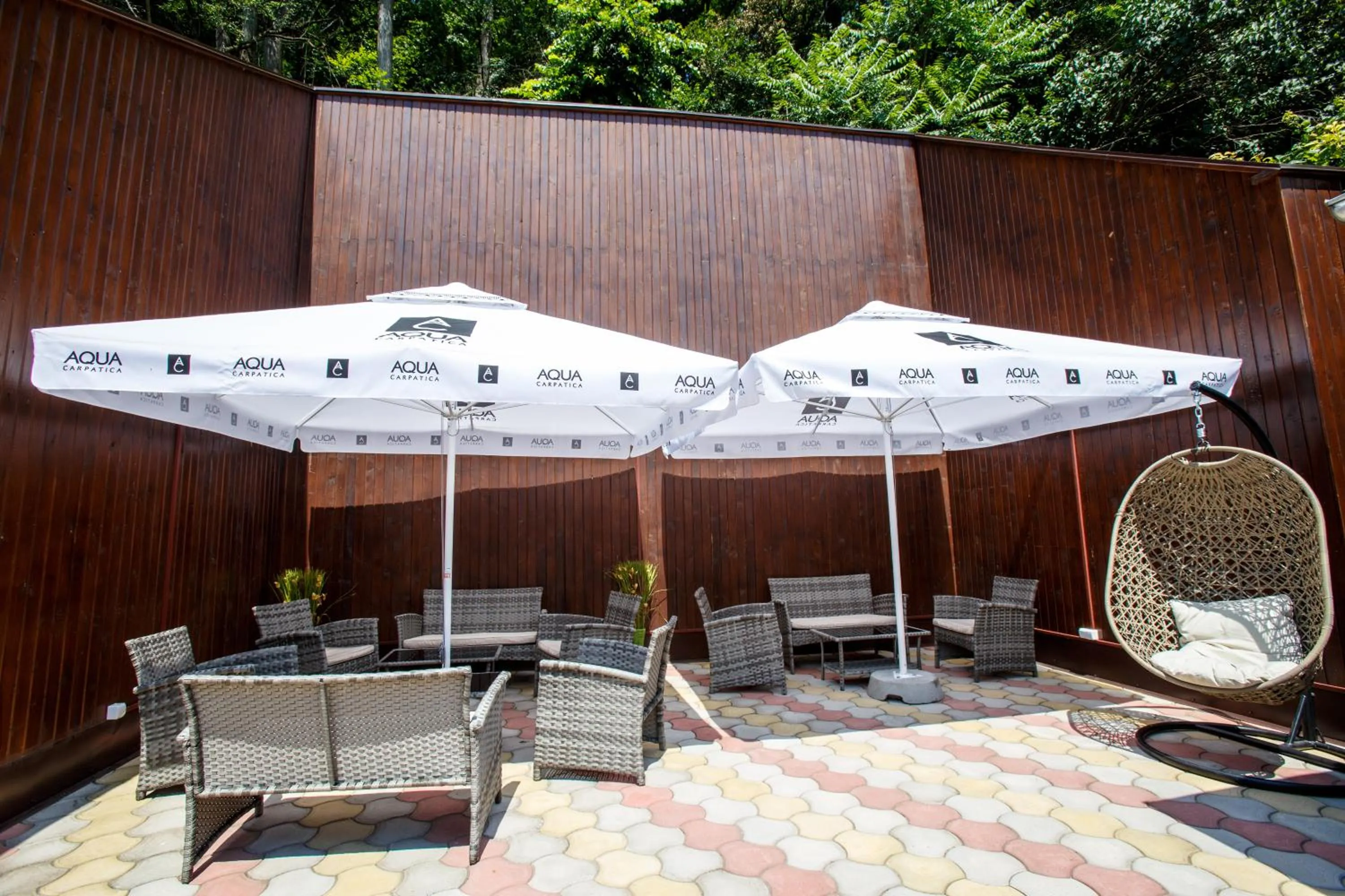 Patio in Extravagance Hotel