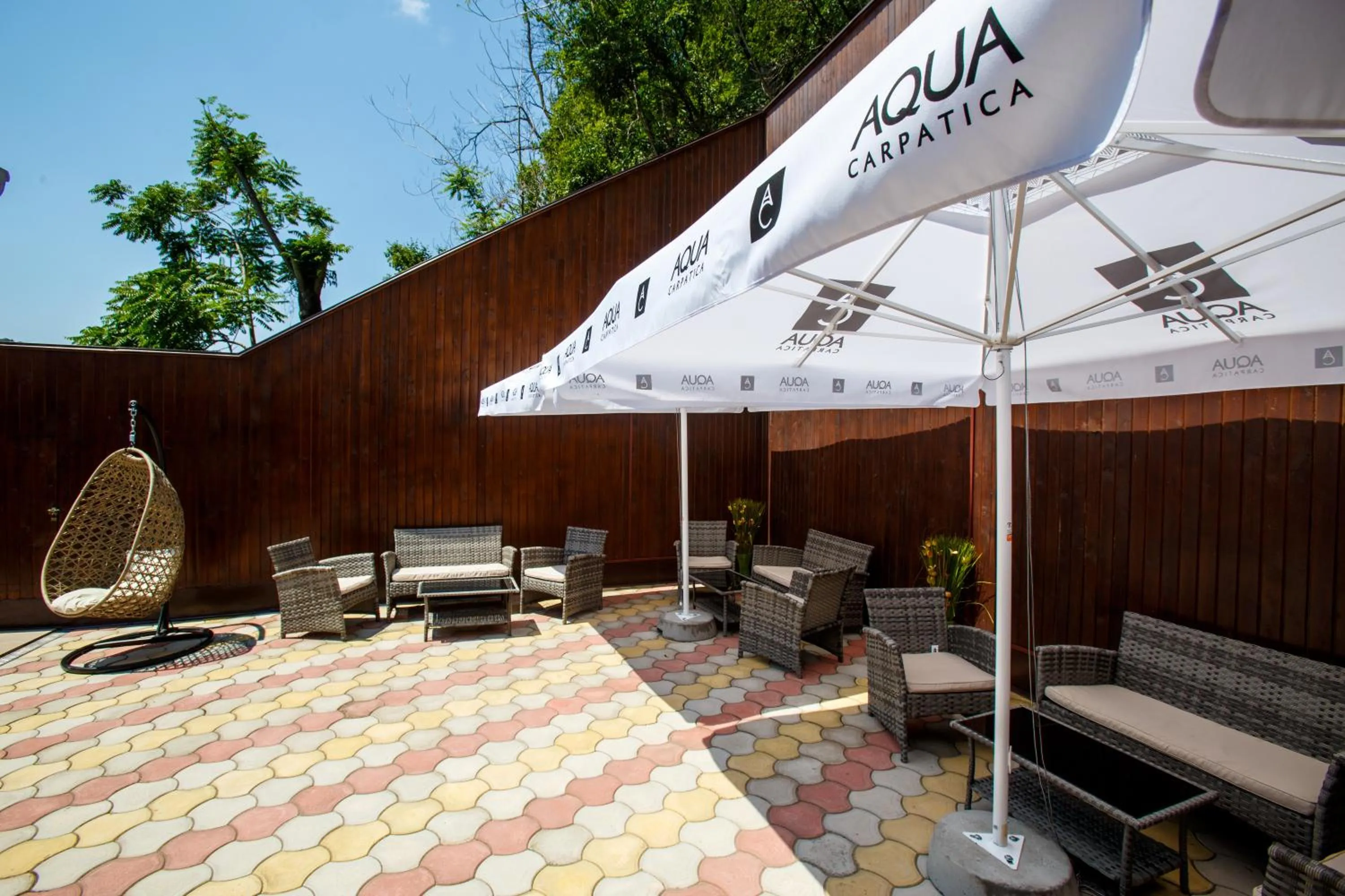 Patio in Extravagance Hotel