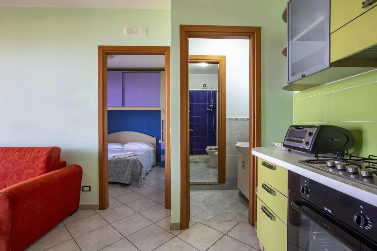 Bed in Appartamenti Anzà