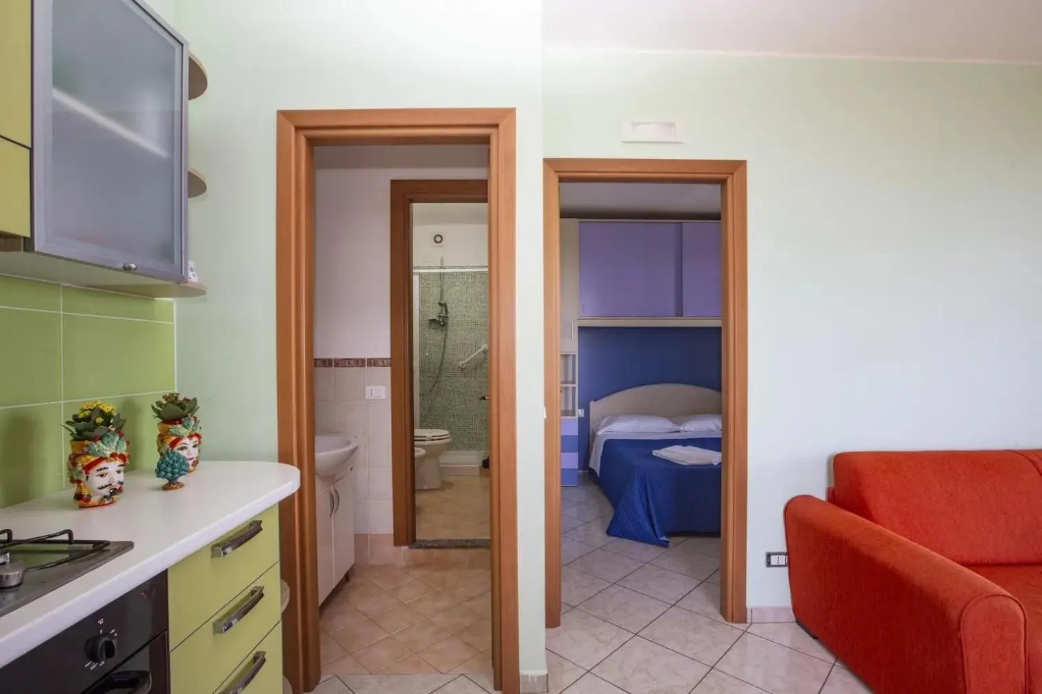 Bed in Appartamenti Anzà