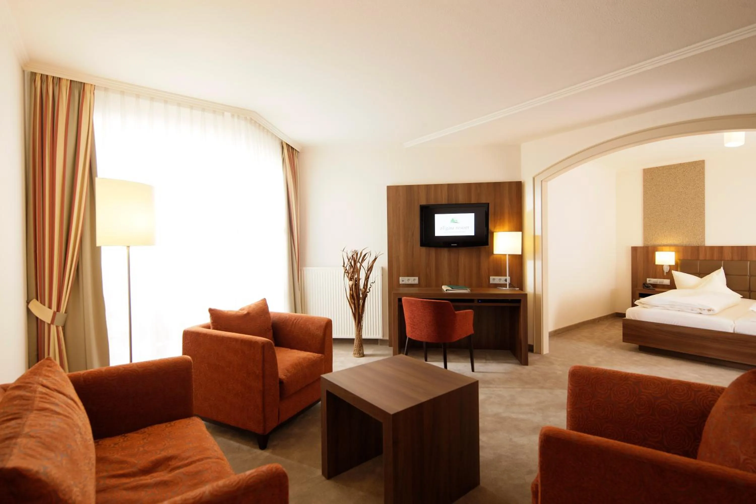 Photo of the whole room in allgäu resort