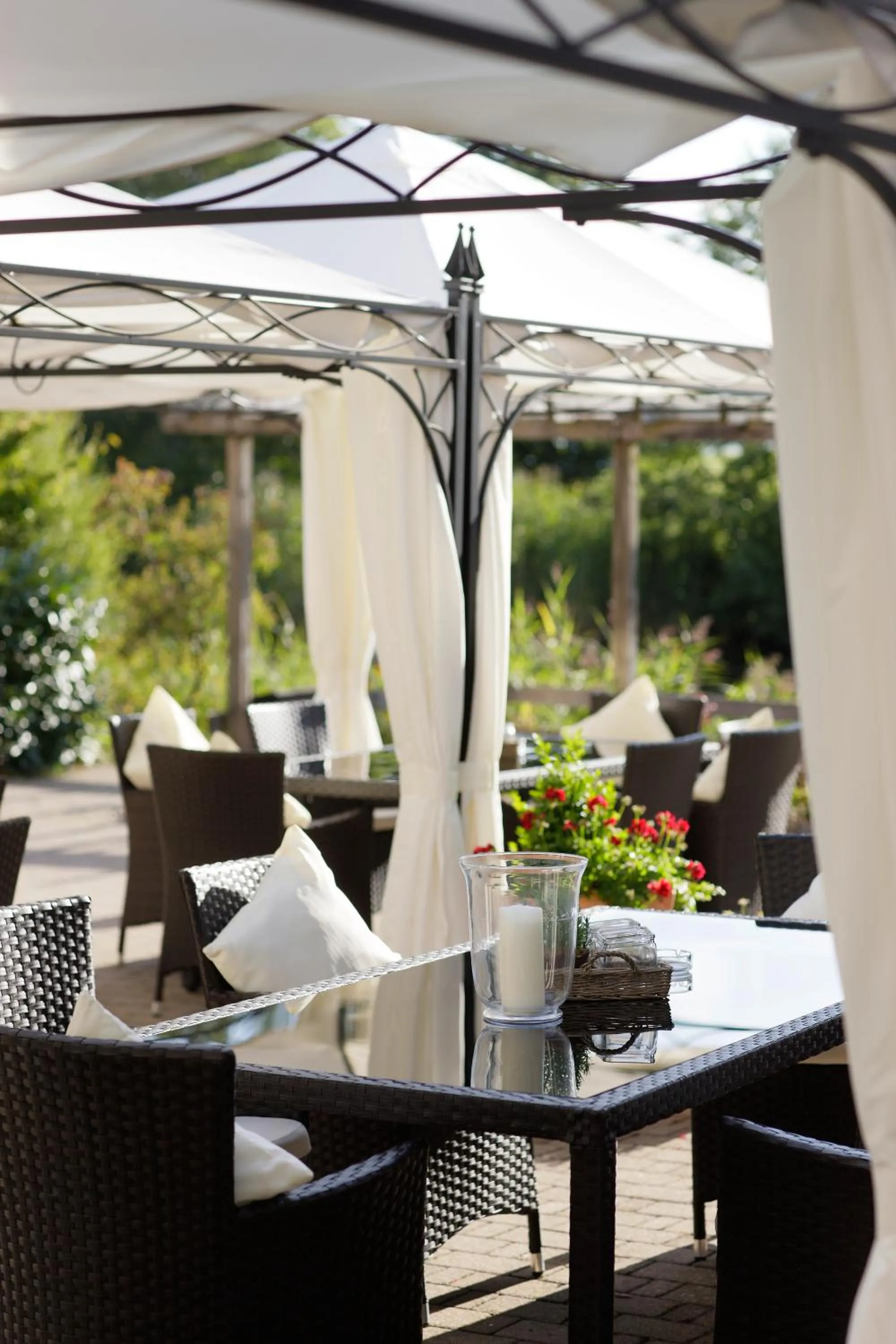 Garden in allgäu resort