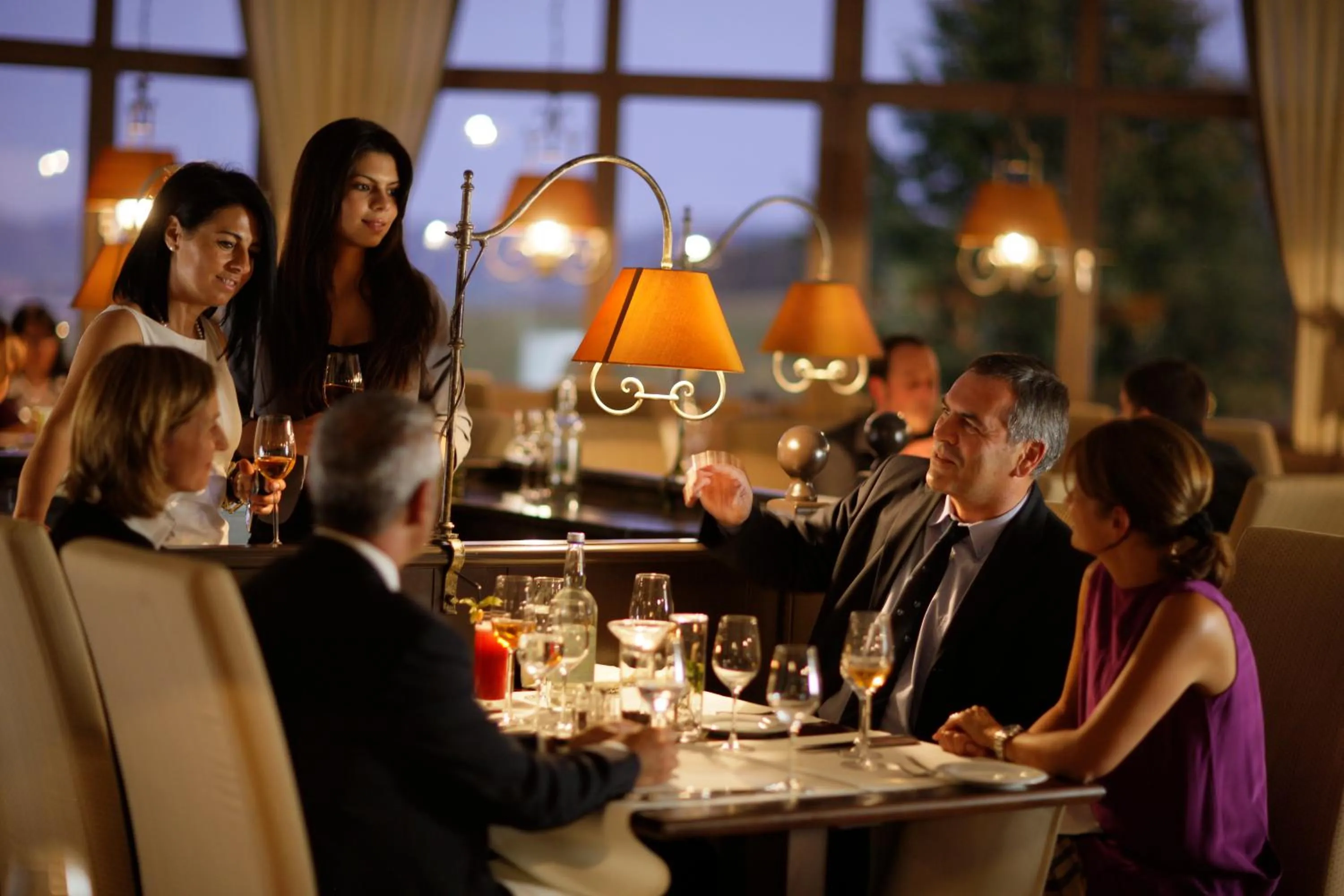 Dinner in allgäu resort