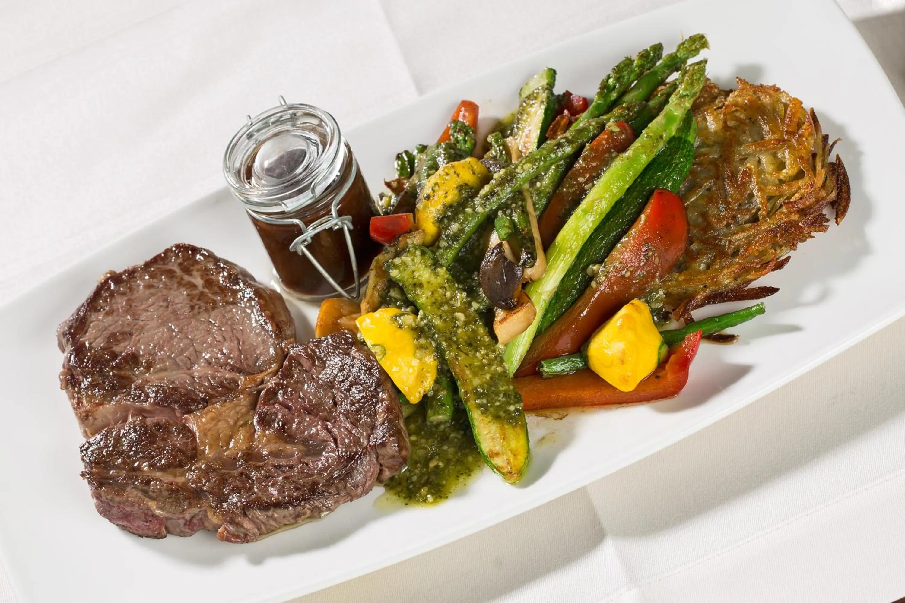 Food close-up in allgäu resort