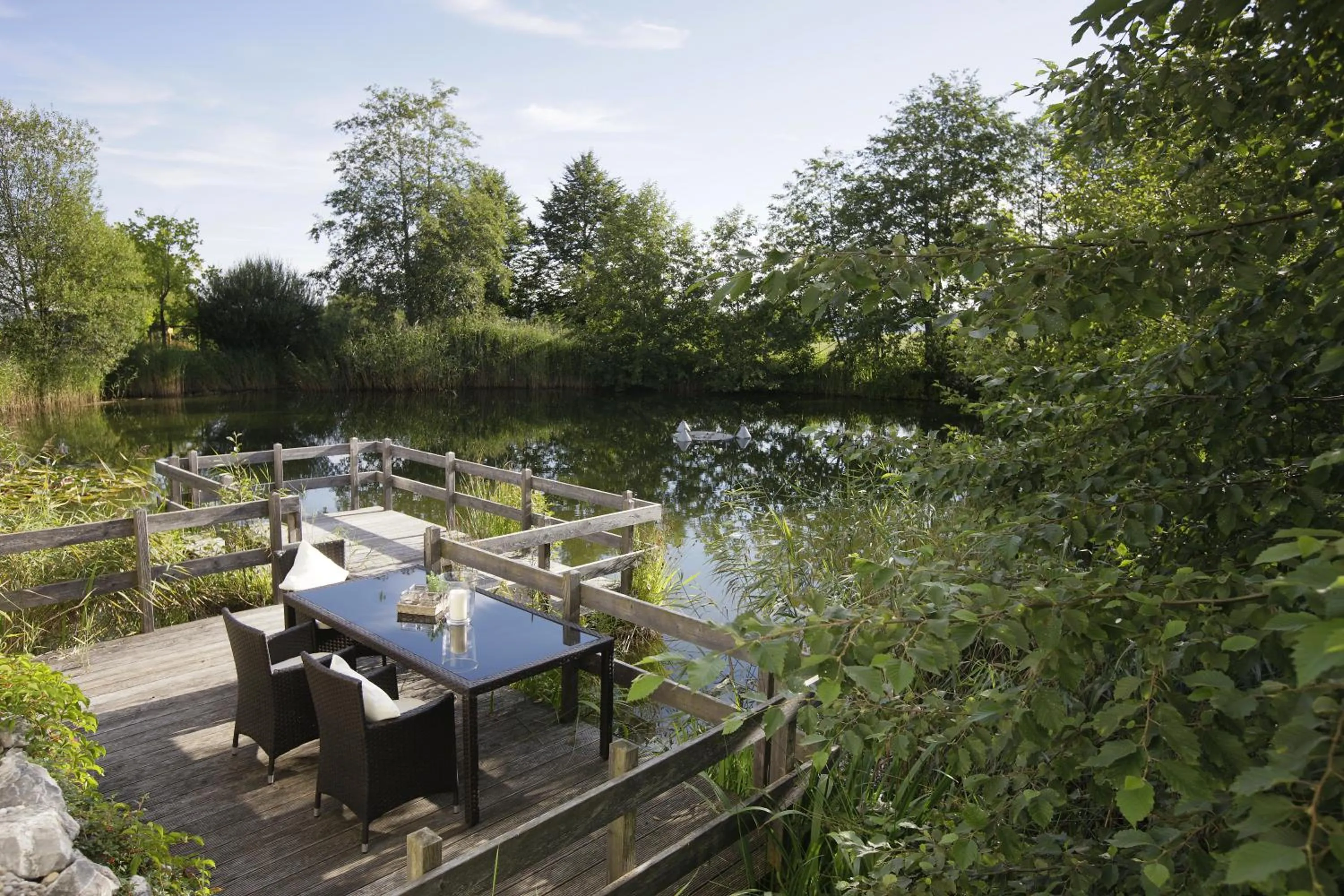 Patio in allgäu resort