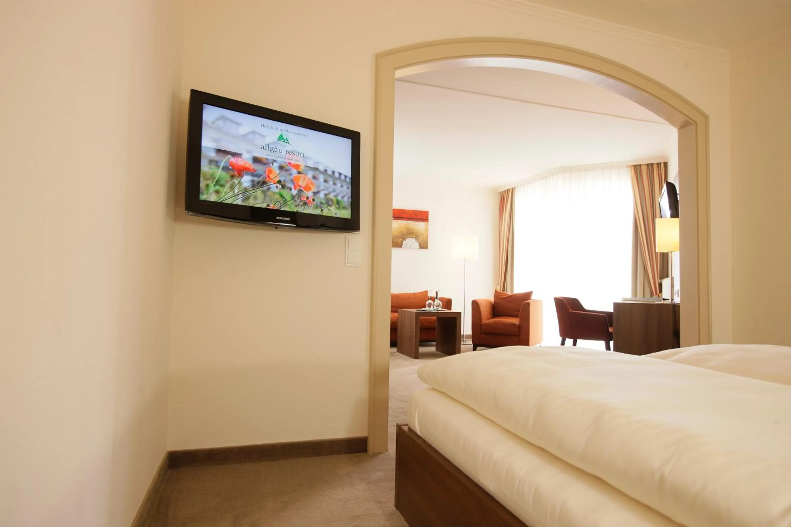 Photo of the whole room in allgäu resort