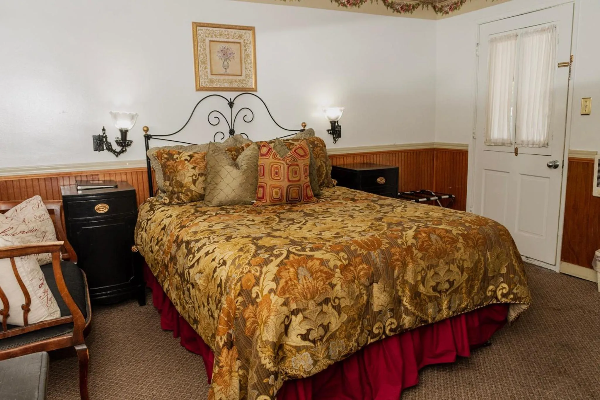 Bed in Gunn House Hotel