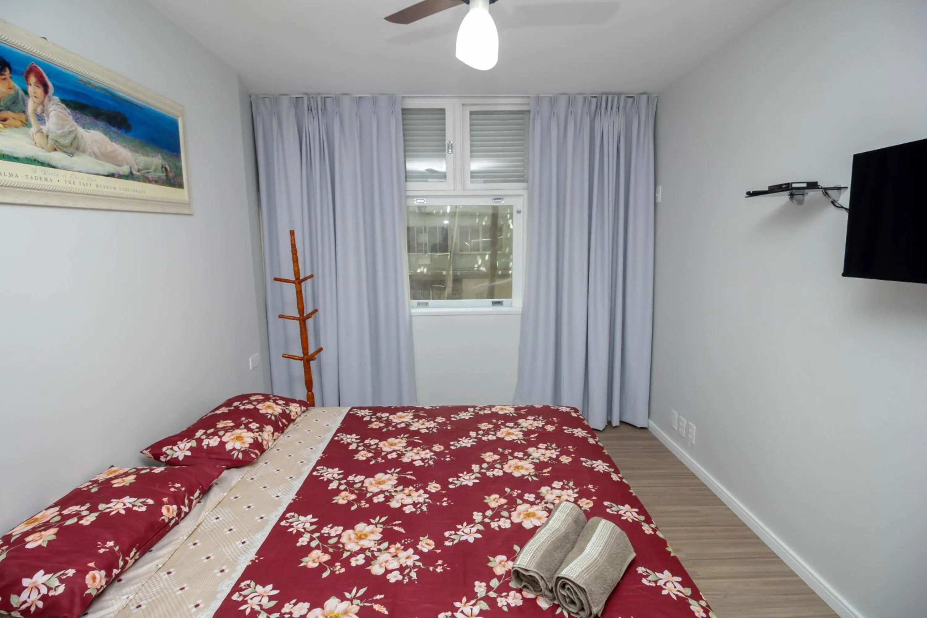 Bed in Copacabana Star quatro quartos