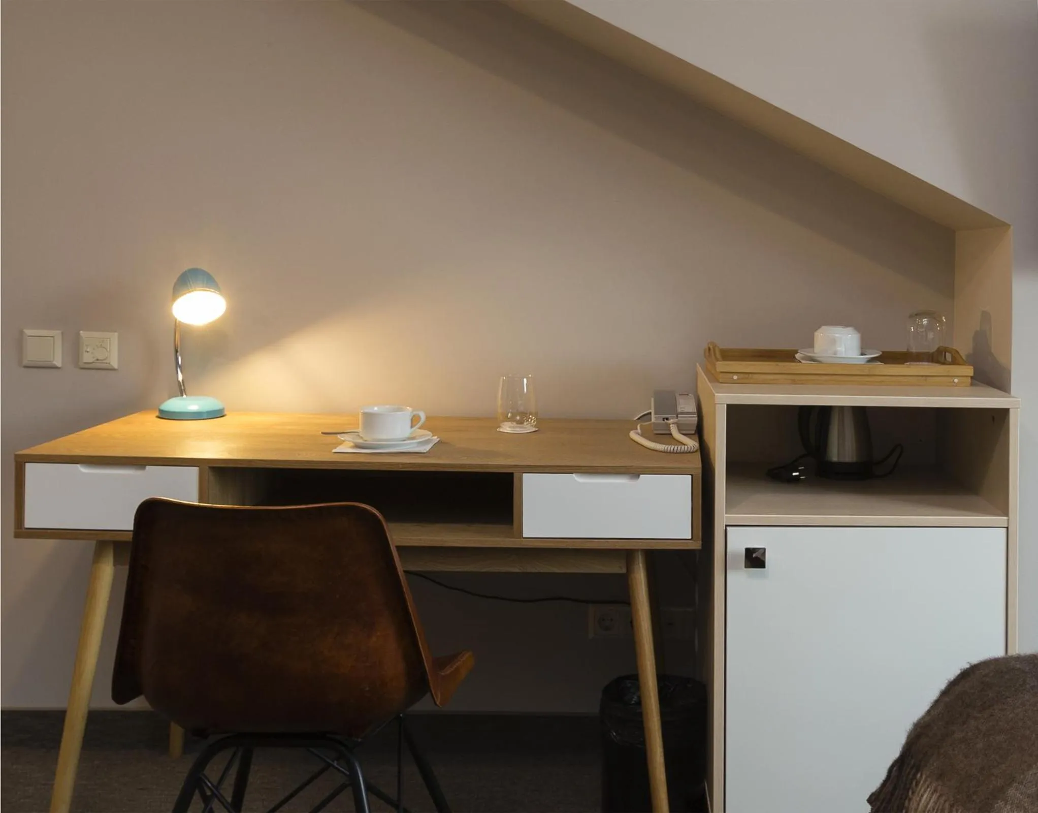 Seating area in ZENTRUM Hotel